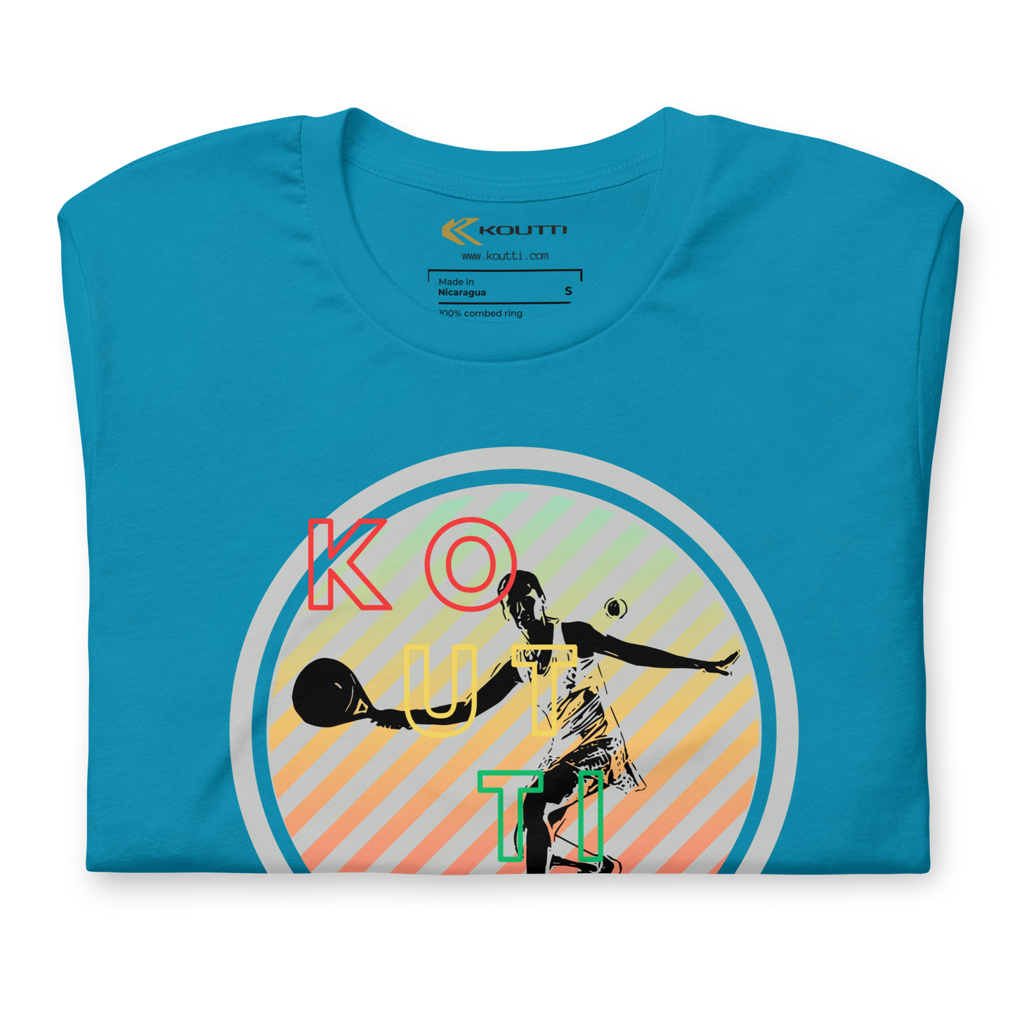 Koutti Unisex t-shirt Padel Circle six