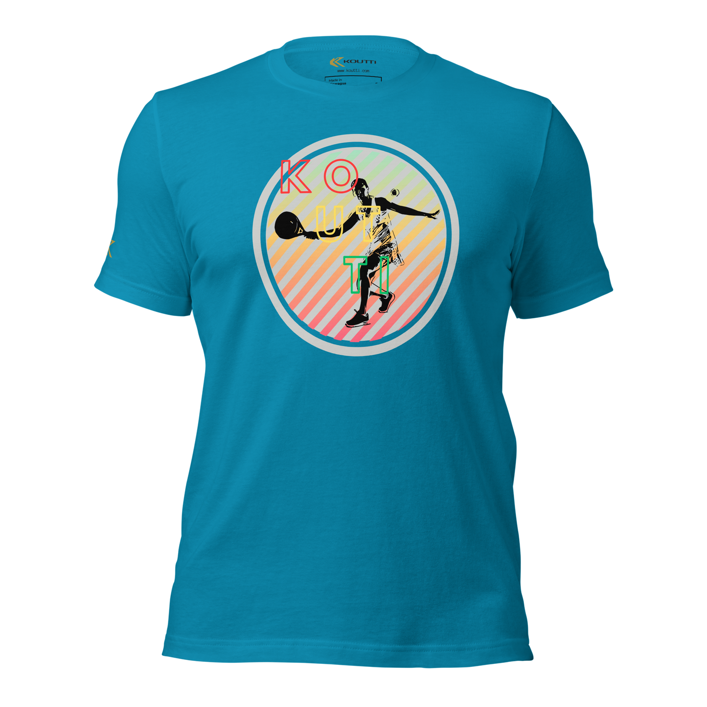 Koutti Unisex t-shirt Padel Circle six