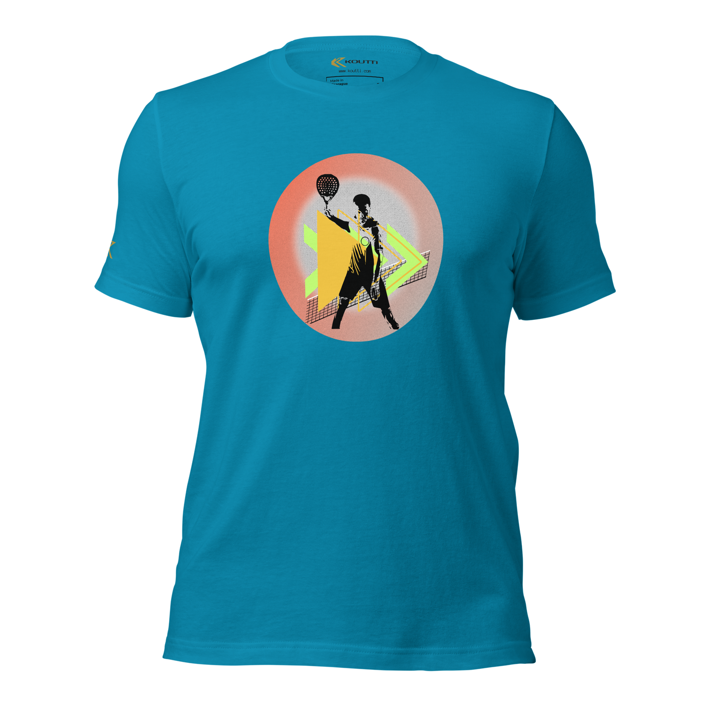 Koutti Unisex t-shirt Padel Circle five