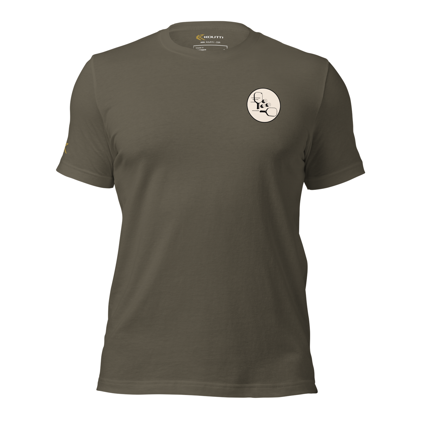 Koutti Unisex t-shirt Pickleball Rackets Two