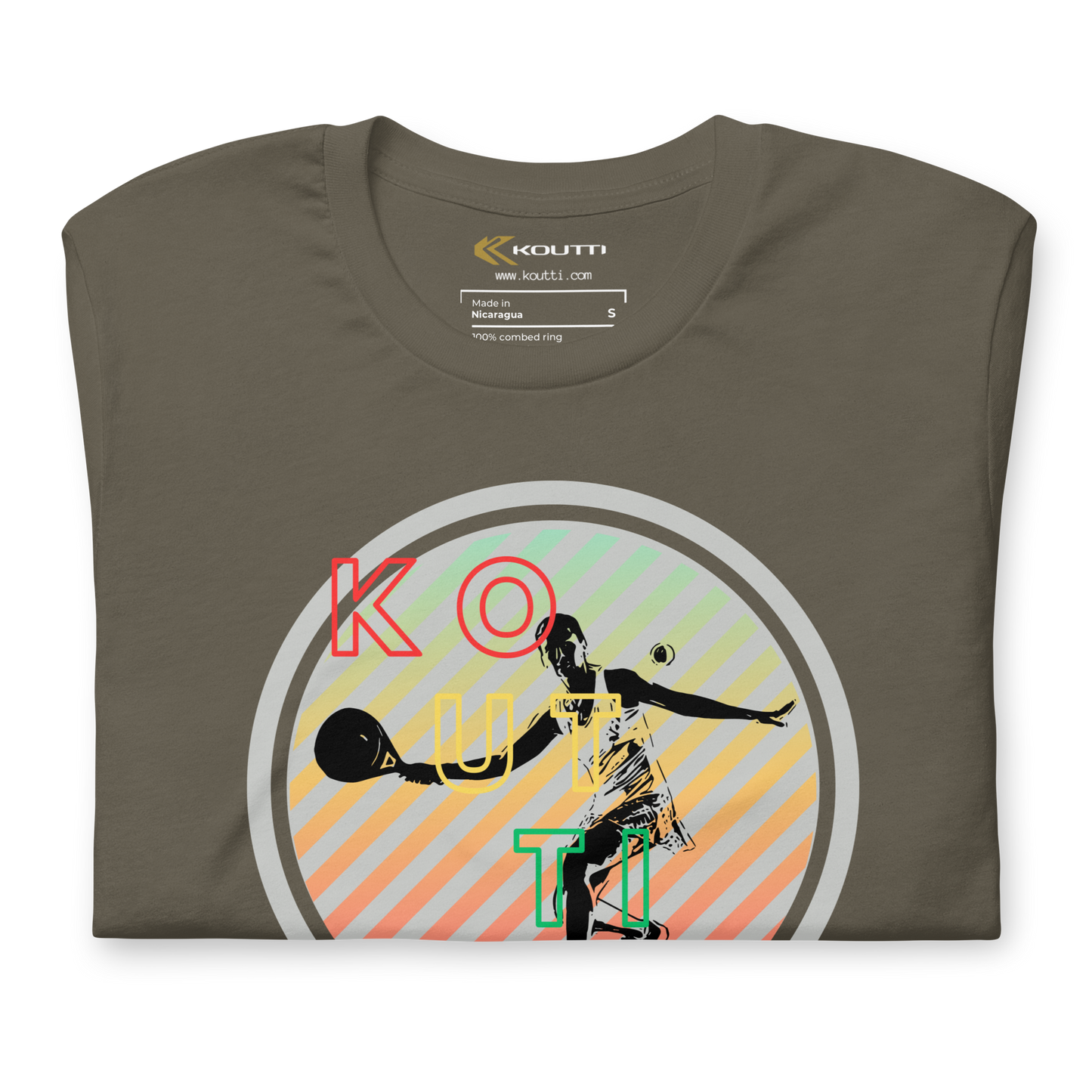 Koutti Unisex t-shirt Padel Circle six