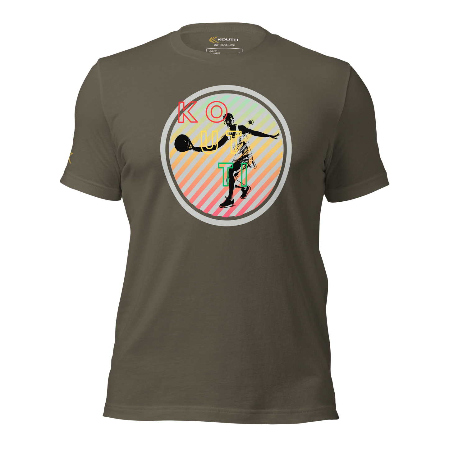 Koutti Unisex t-shirt Padel Circle six