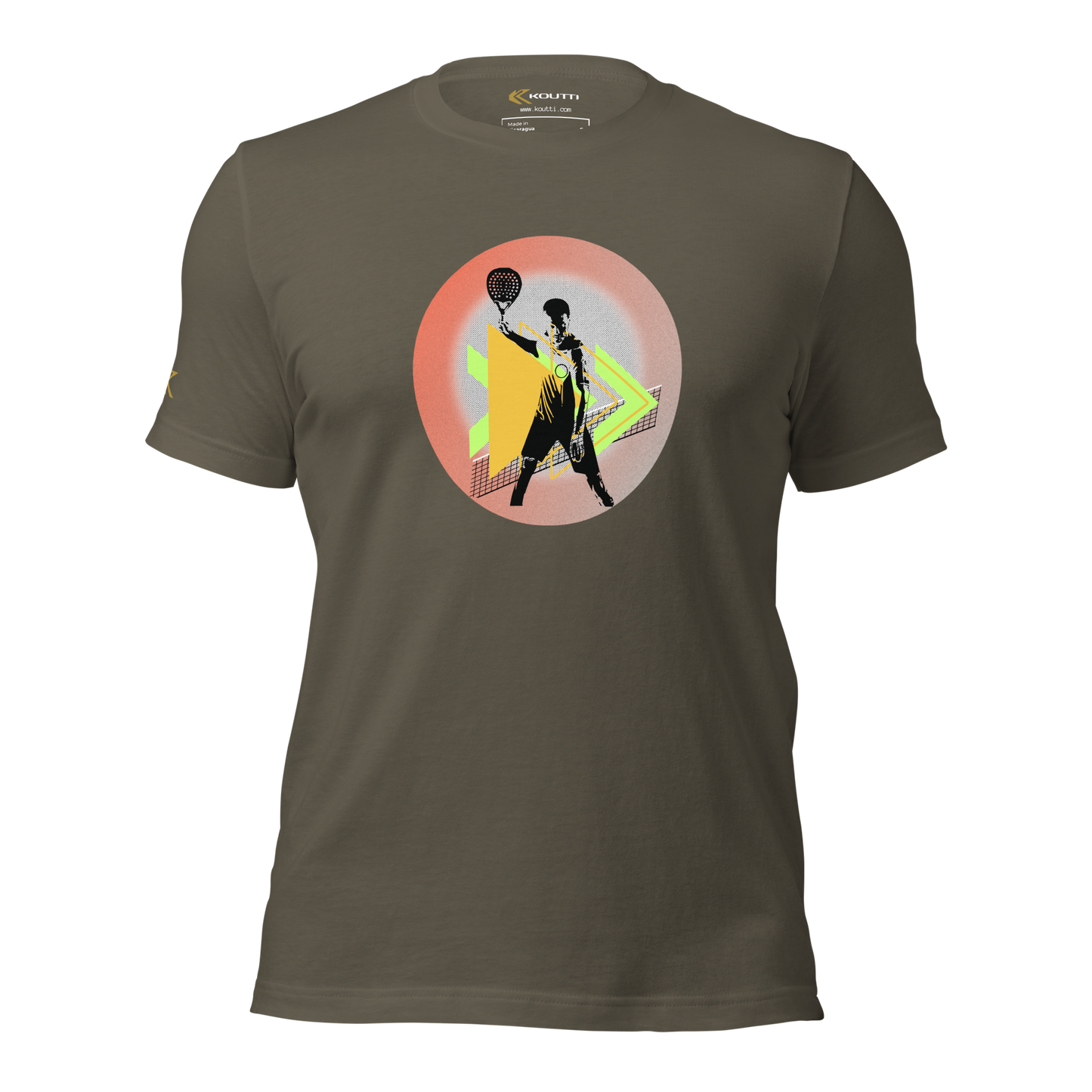 Koutti Unisex t-shirt Padel Circle five