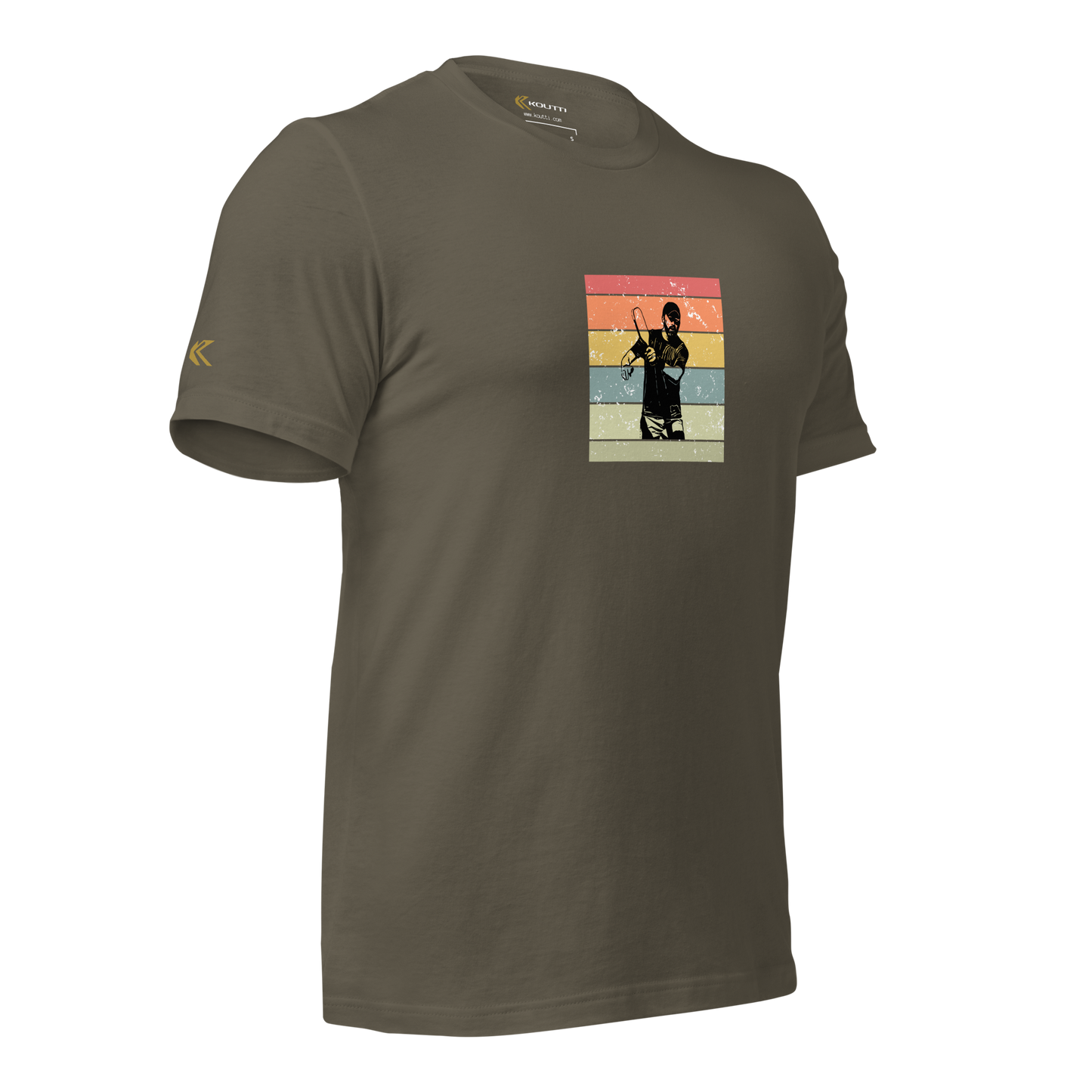 Koutti Unisex t-shirt Pickleball Rackets five