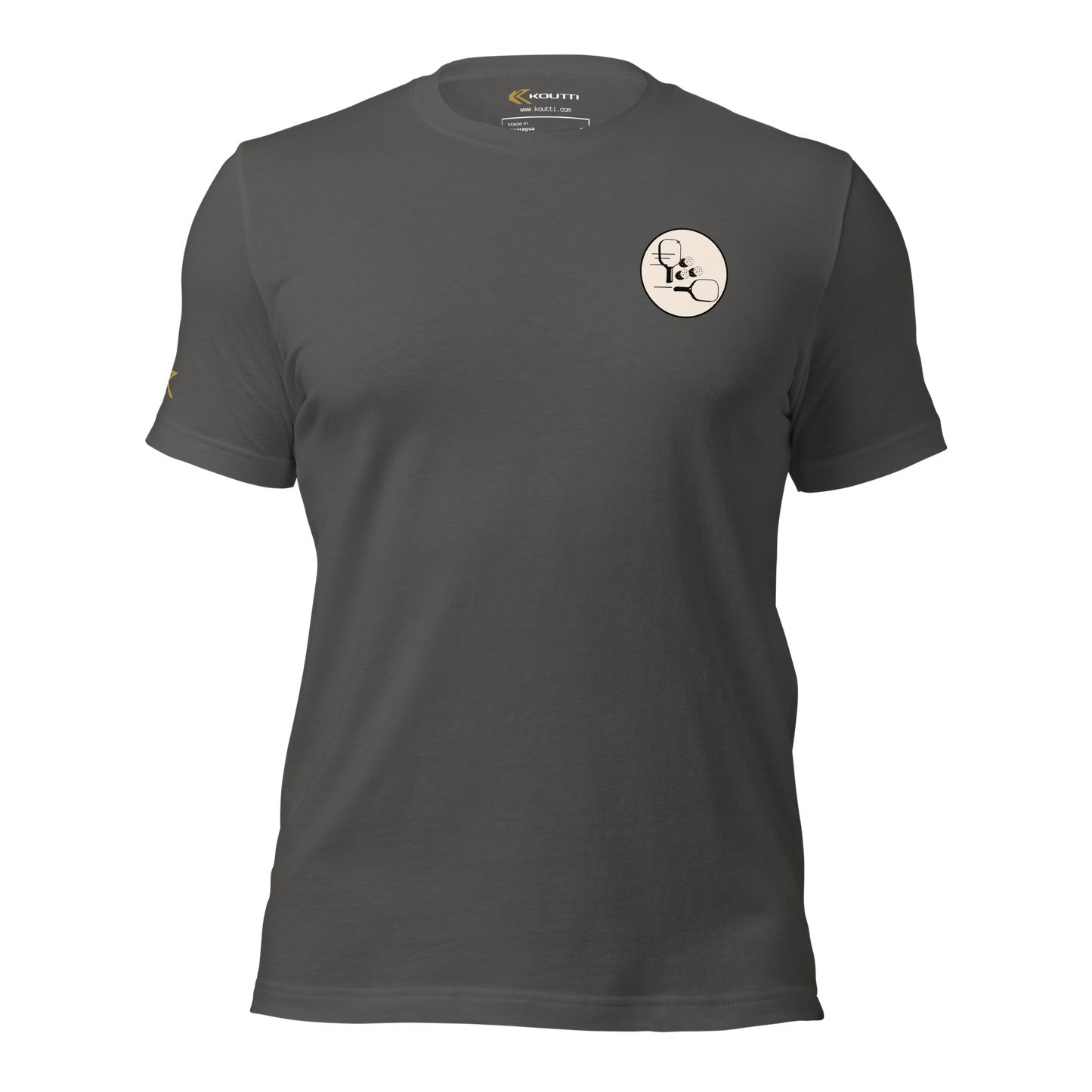 Koutti Unisex t-shirt Pickleball Rackets Two