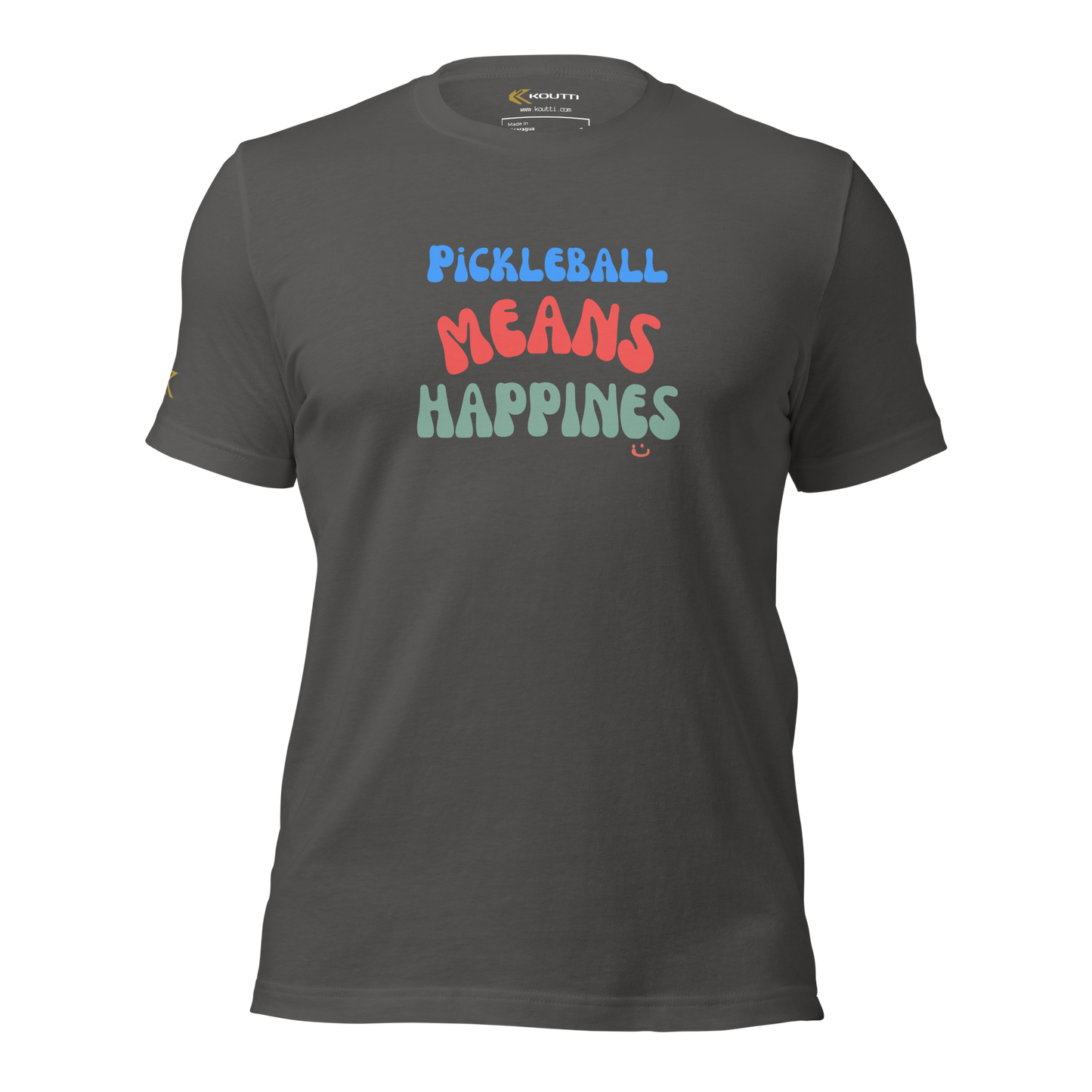 Koutti Unisex t-shirt Pickleball Rackets six