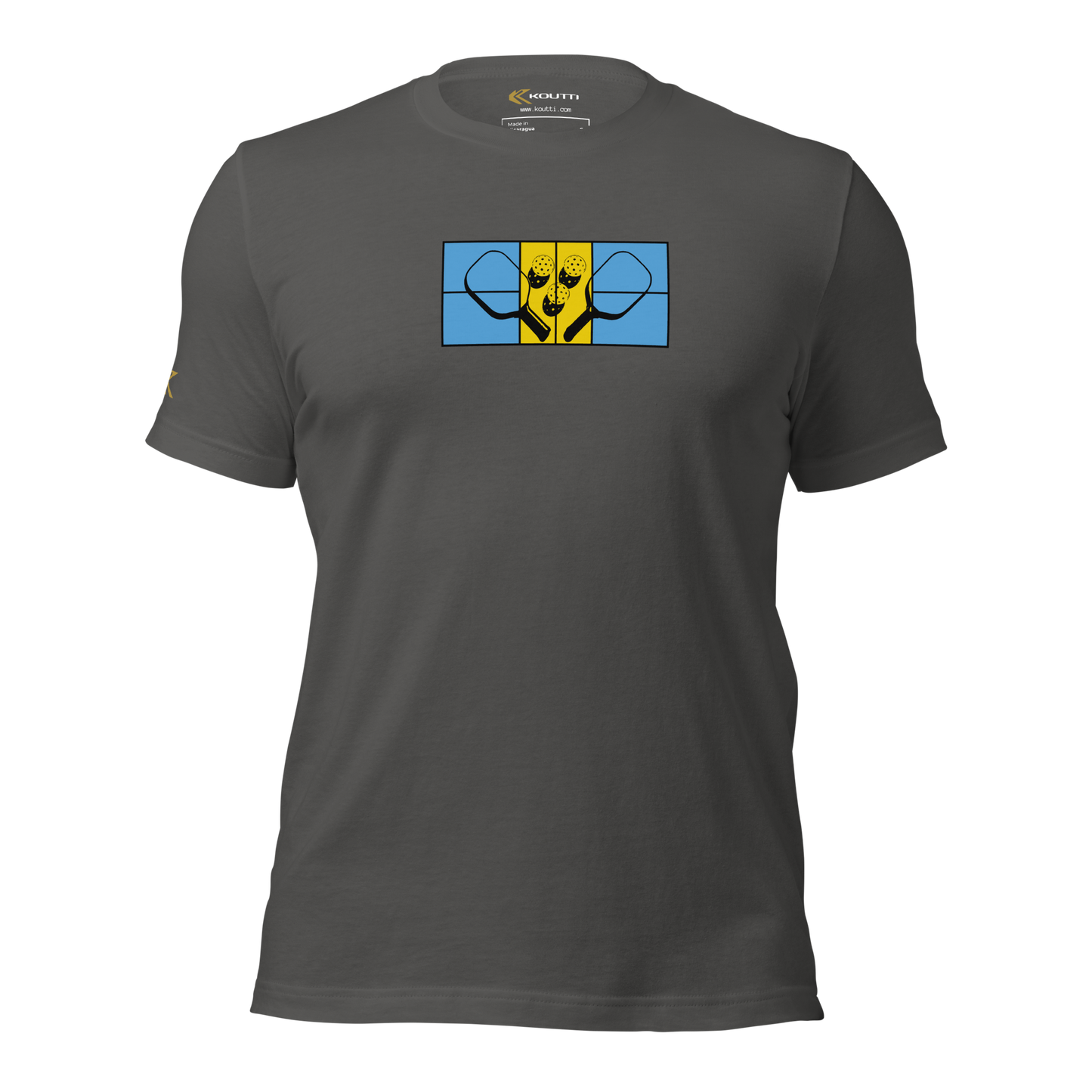 Koutti Unisex t-shirt Pickleball Rackets Nine