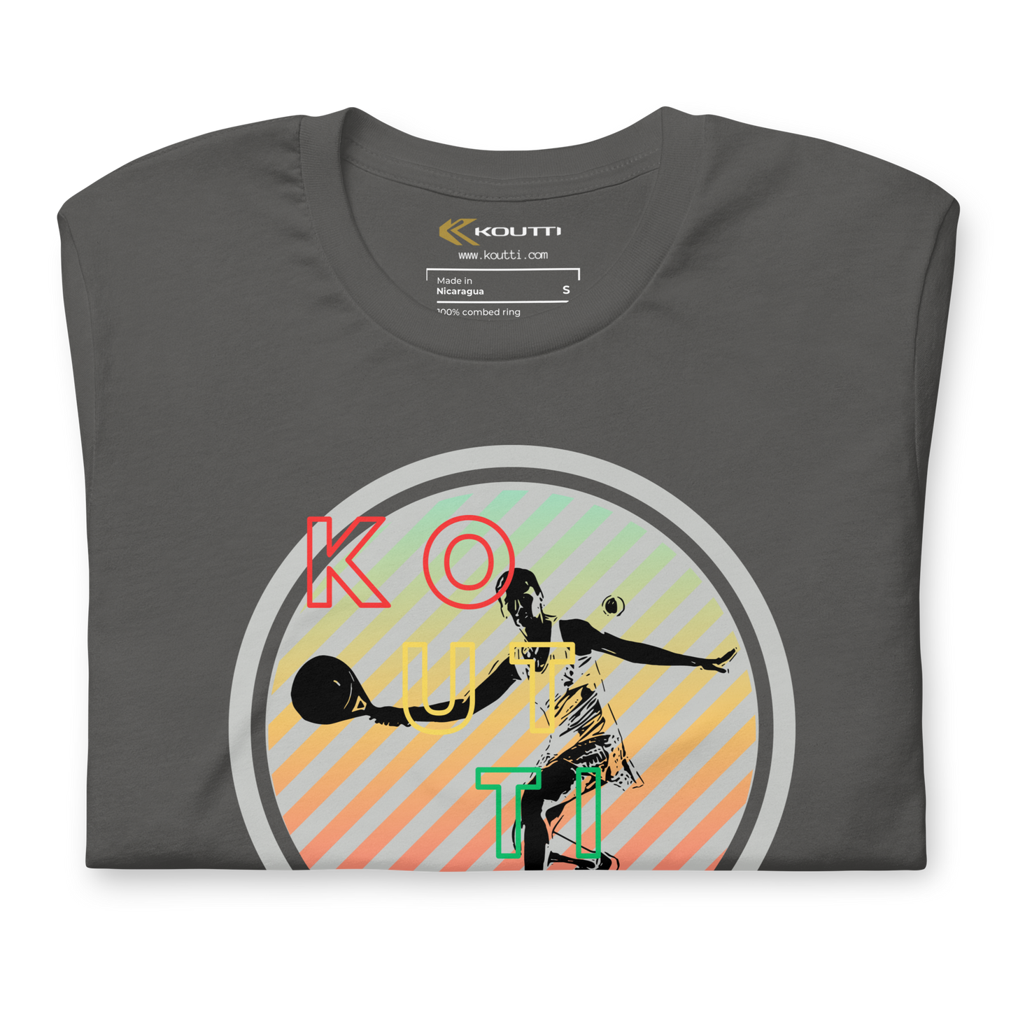 Koutti Unisex t-shirt Padel Circle six