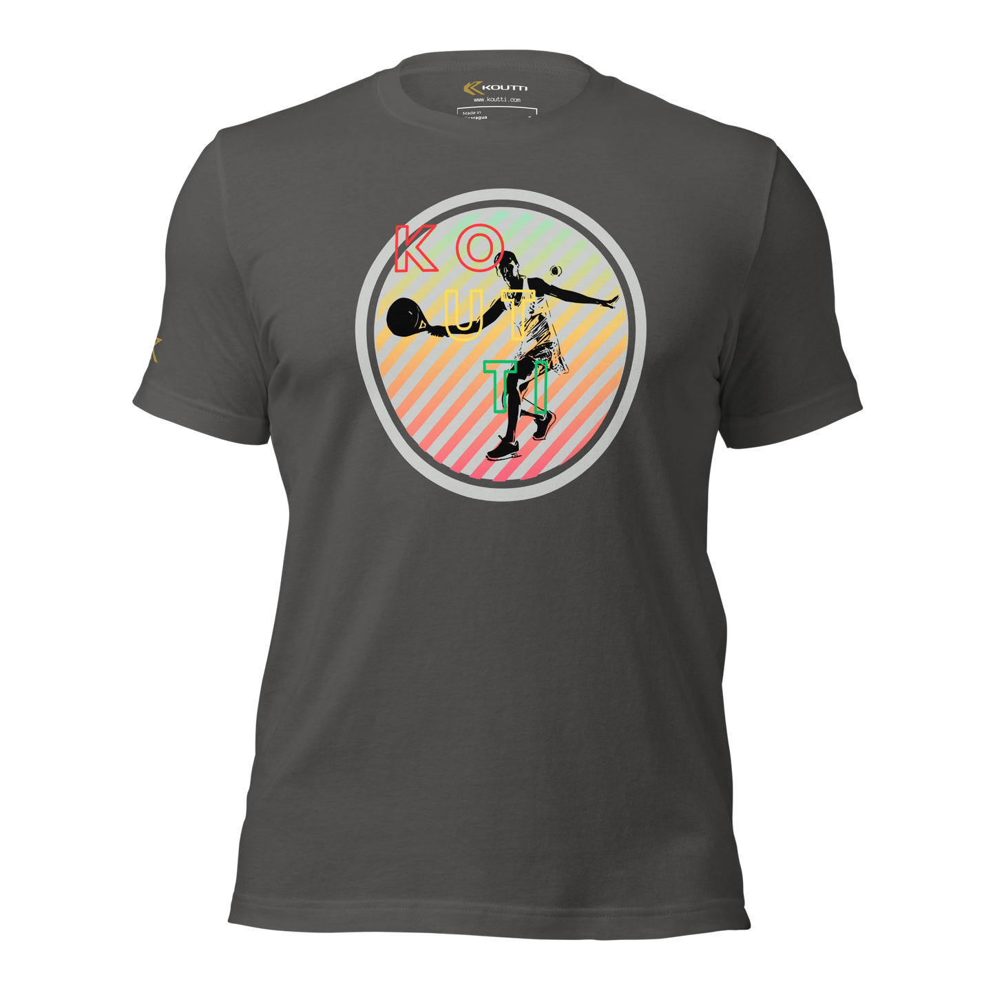 Koutti Unisex t-shirt Padel Circle six