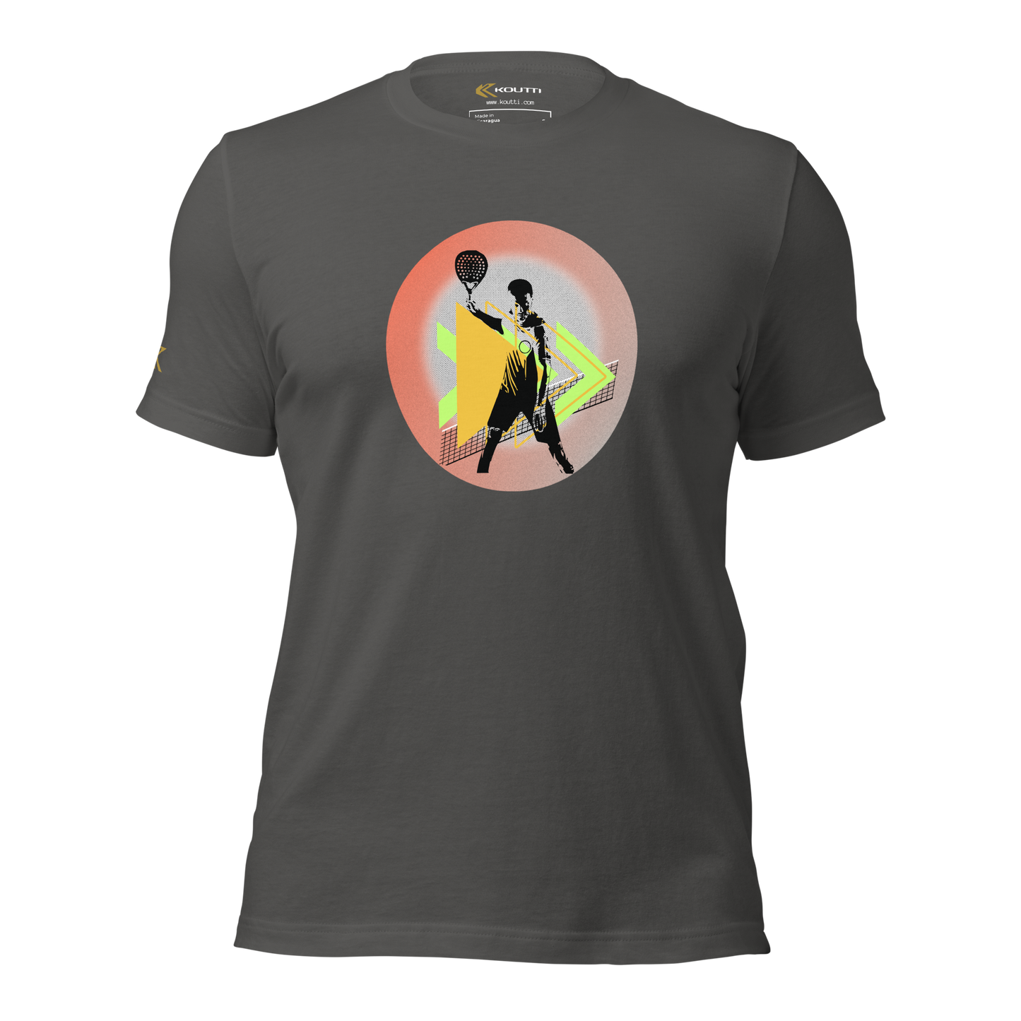 Koutti Unisex t-shirt Padel Circle five