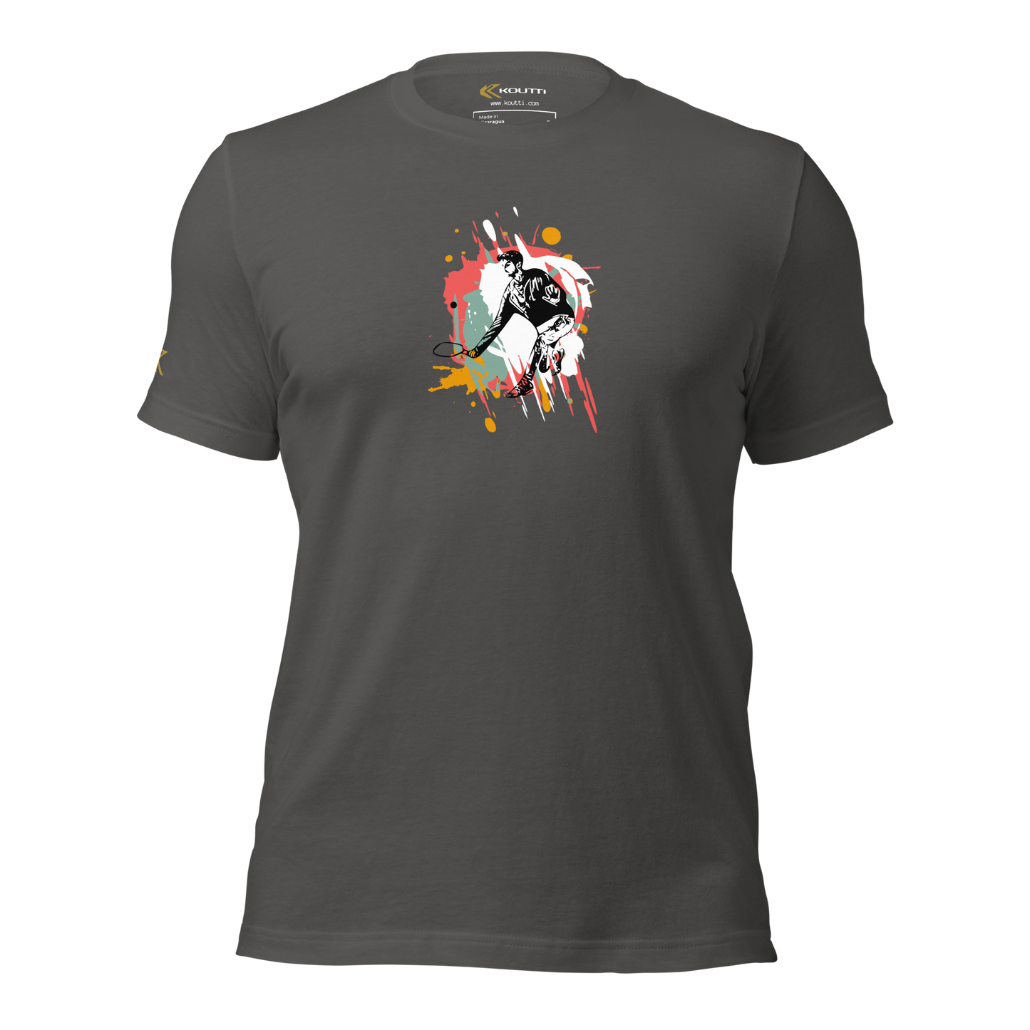 Koutti Unisex t-shirt Pickleball Rackets ten