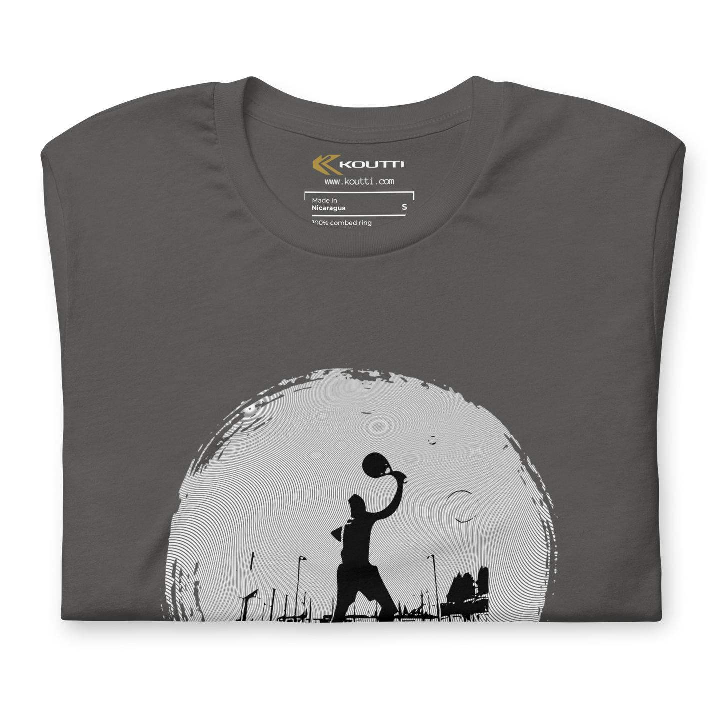 Koutti Unisex t-shirt Padel Circle one