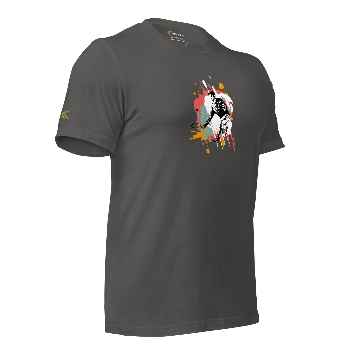 Koutti Unisex t-shirt Pickleball Rackets ten