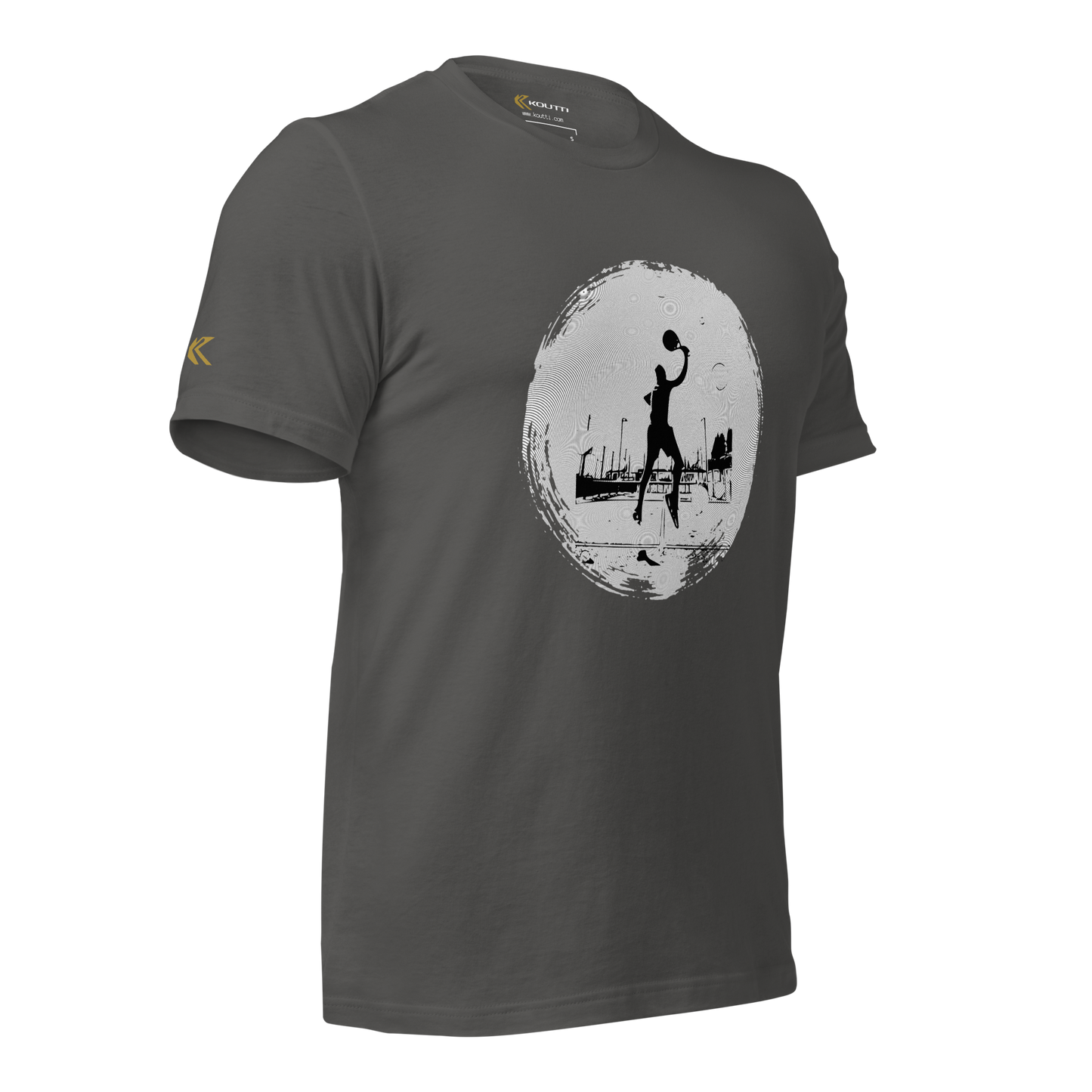 Koutti Unisex t-shirt Padel Circle one