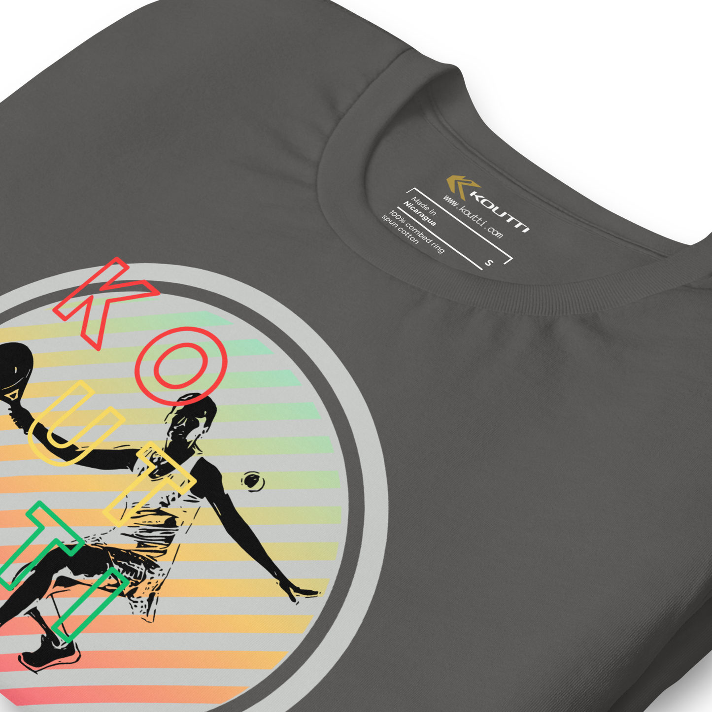 Koutti Unisex t-shirt Padel Circle six