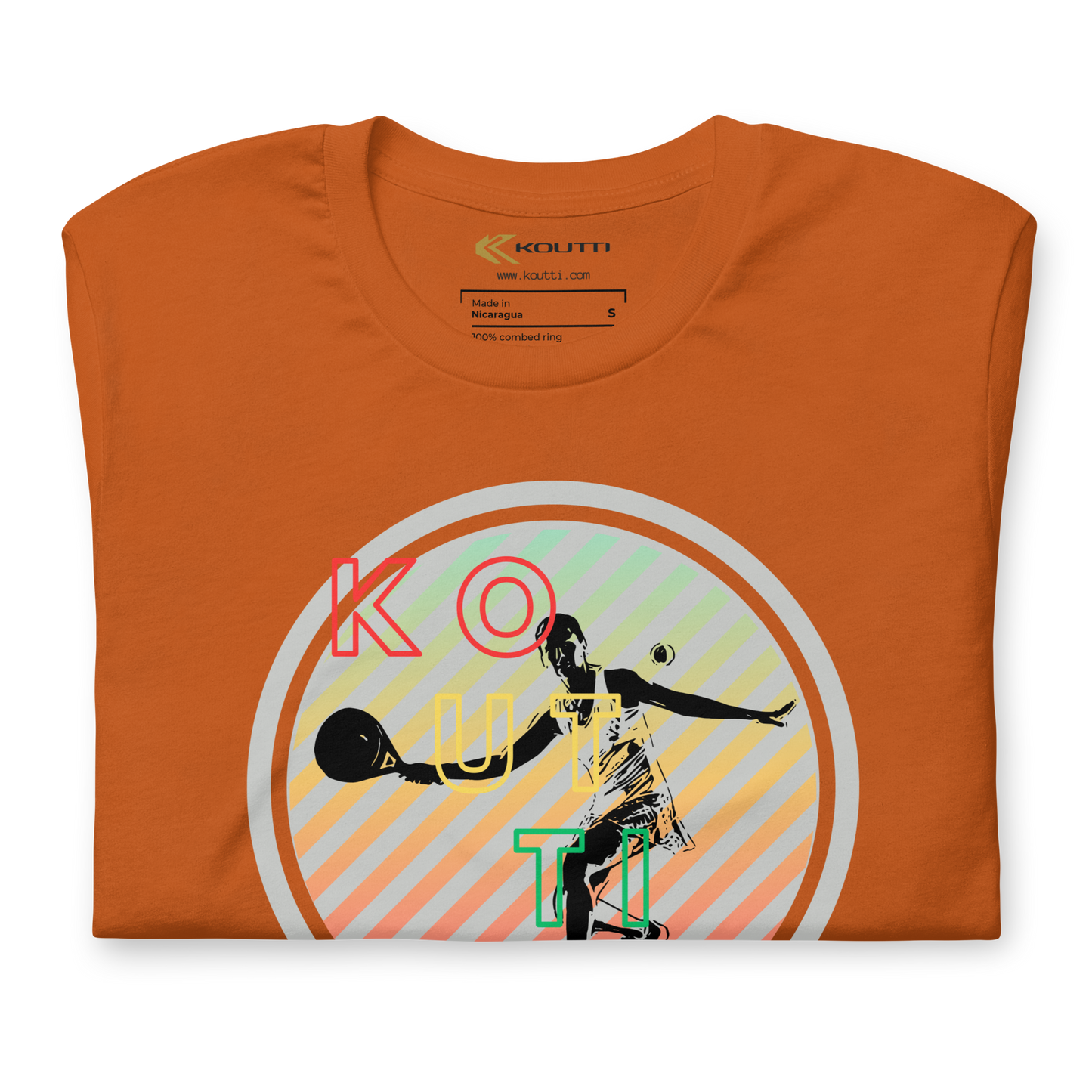 Koutti Unisex t-shirt Padel Circle six