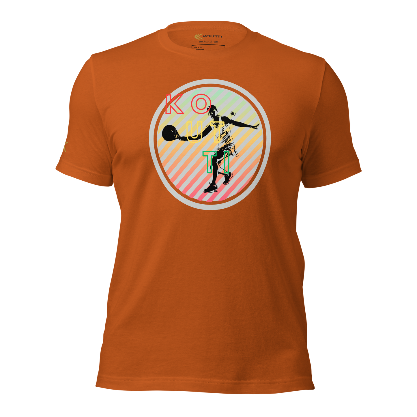 Koutti Unisex t-shirt Padel Circle six