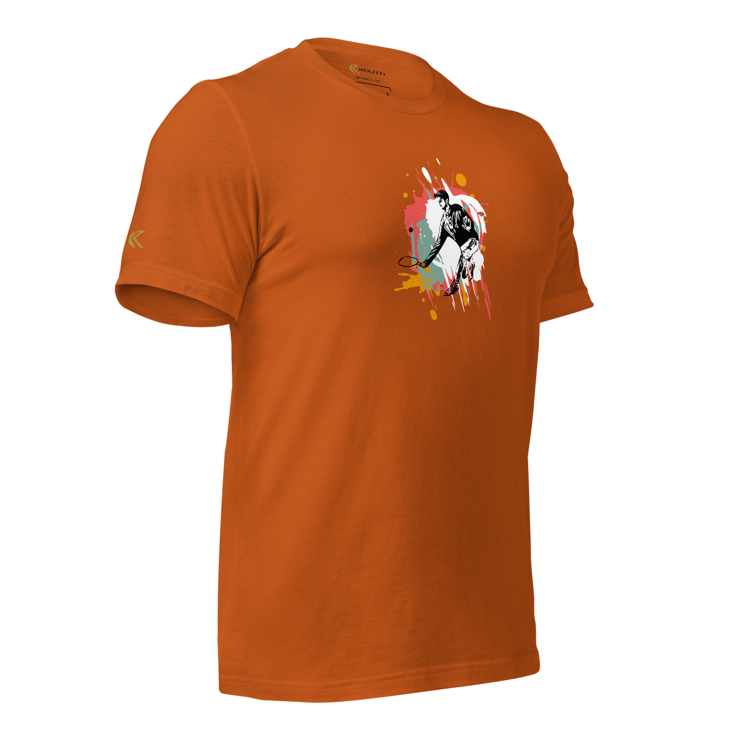 Koutti Unisex t-shirt Pickleball Rackets ten