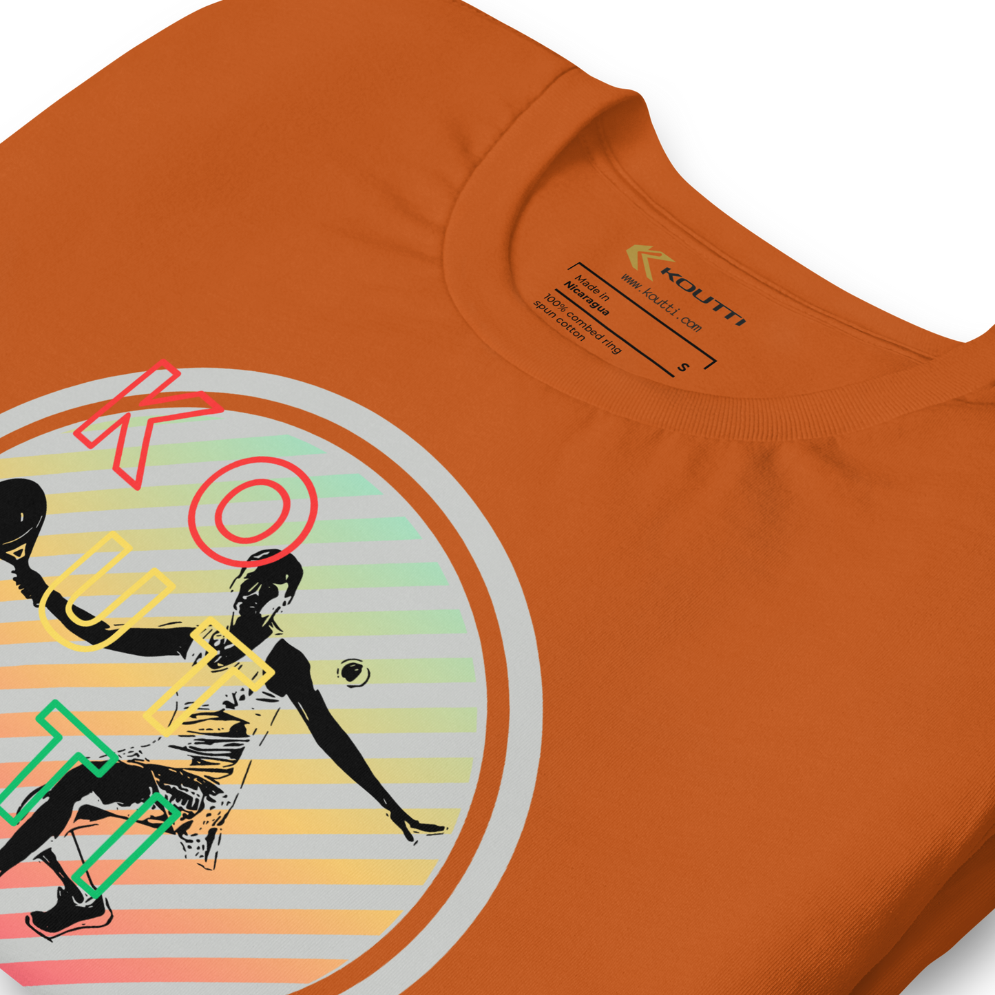 Koutti Unisex t-shirt Padel Circle six