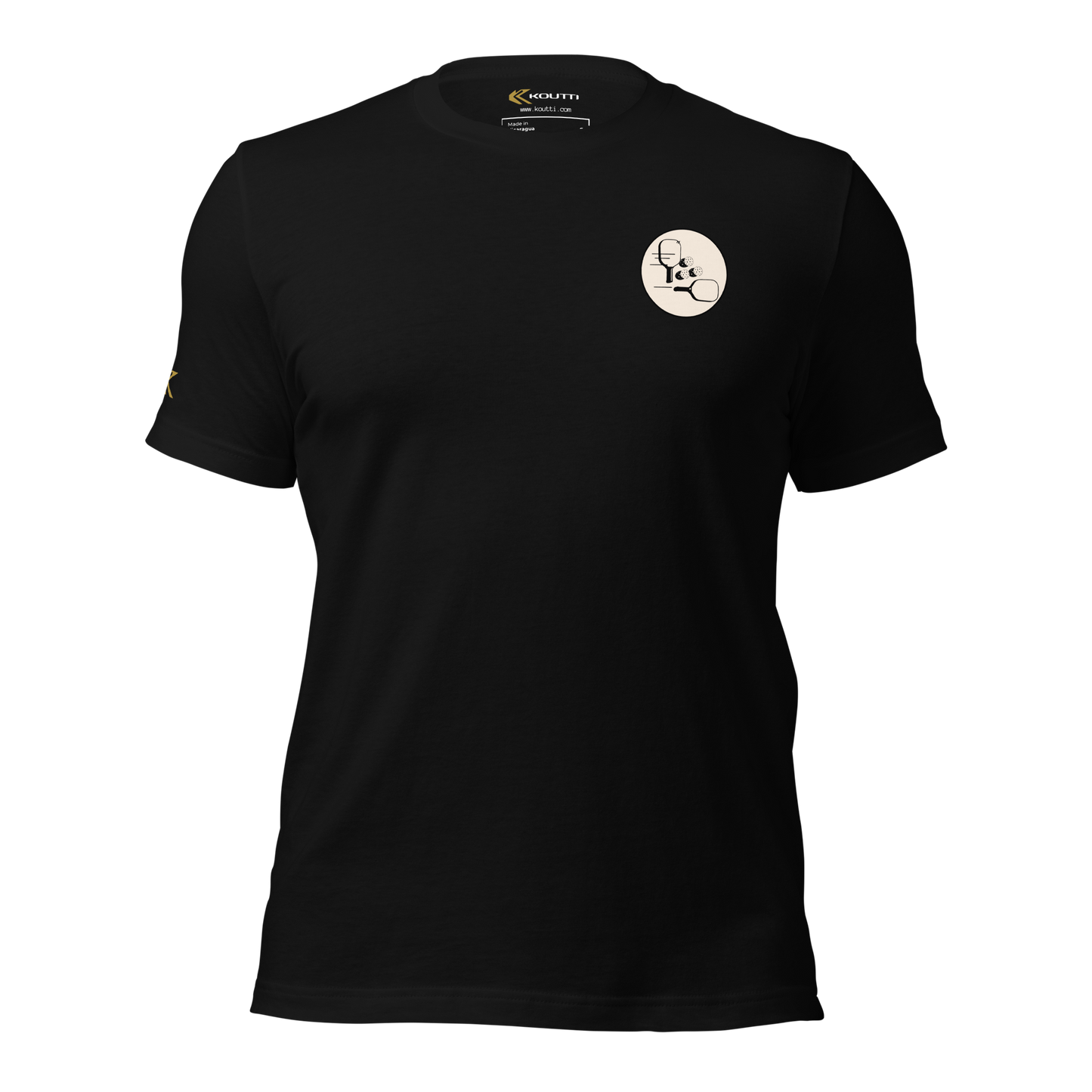 Koutti Unisex t-shirt Pickleball Rackets Two