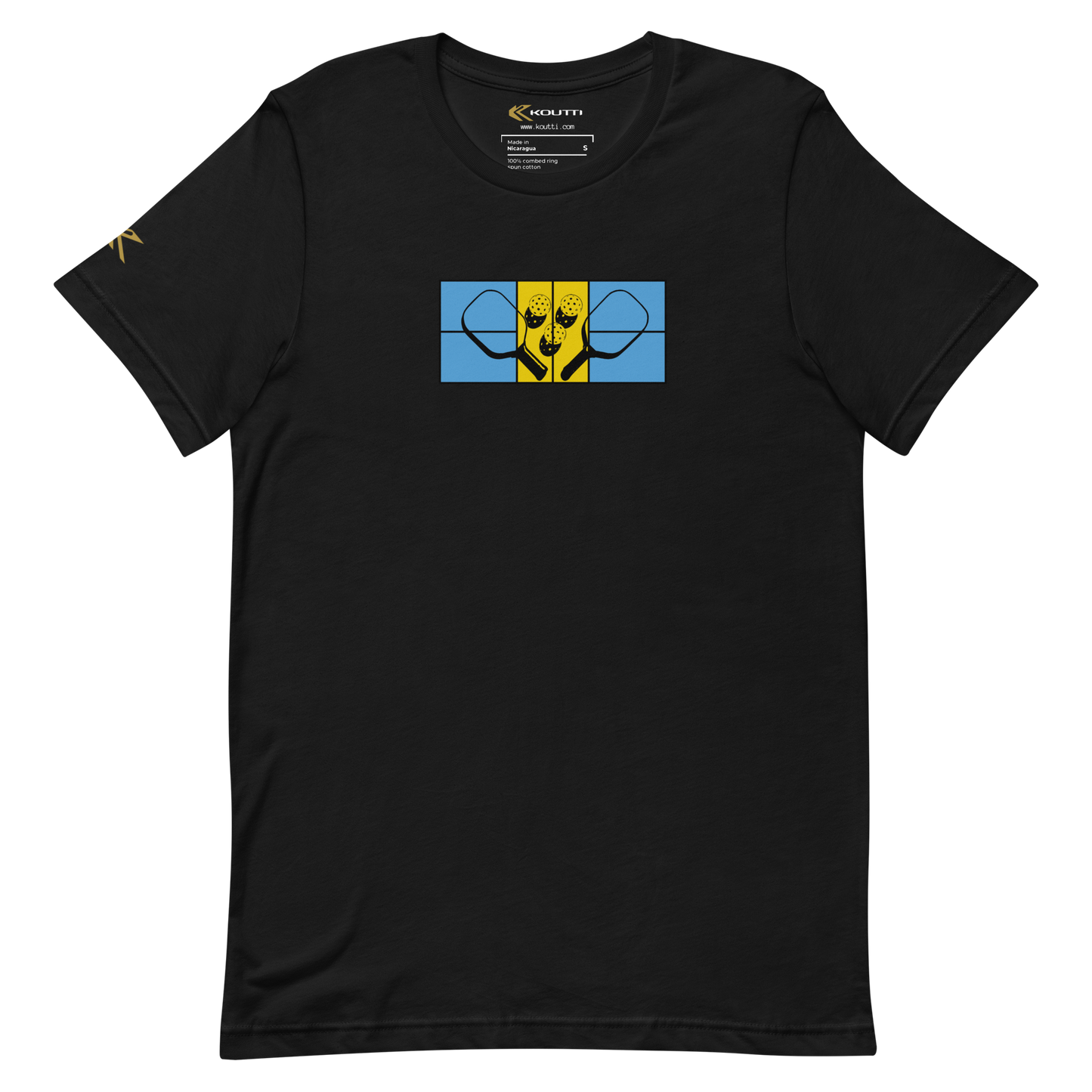 Koutti Unisex t-shirt Pickleball Rackets Nine