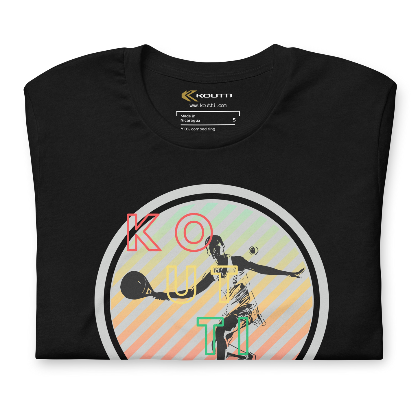 Koutti Unisex t-shirt Padel Circle six