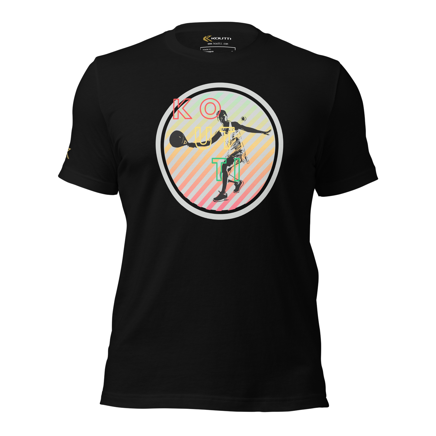 Koutti Unisex t-shirt Padel Circle six