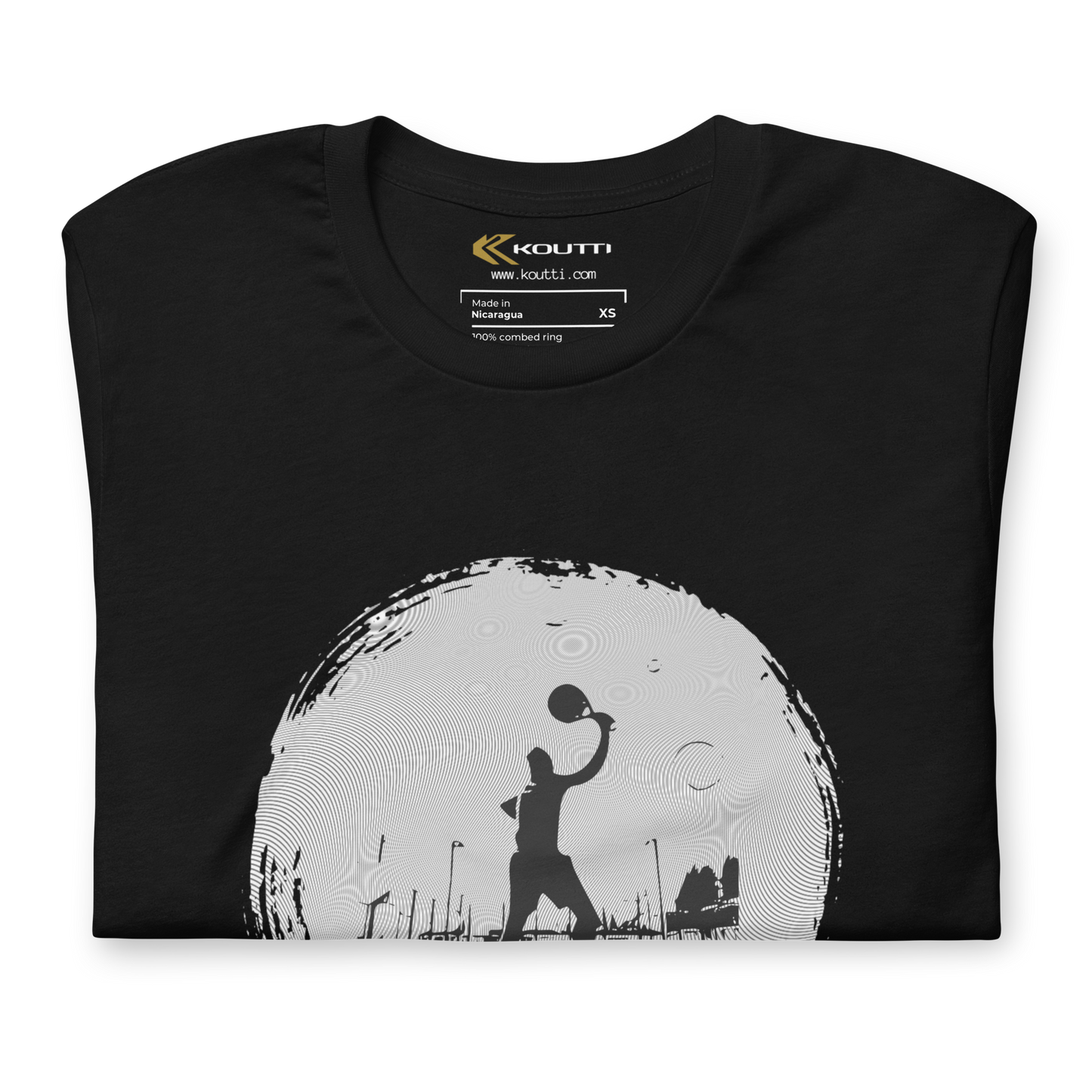 Koutti Unisex t-shirt Padel Circle one