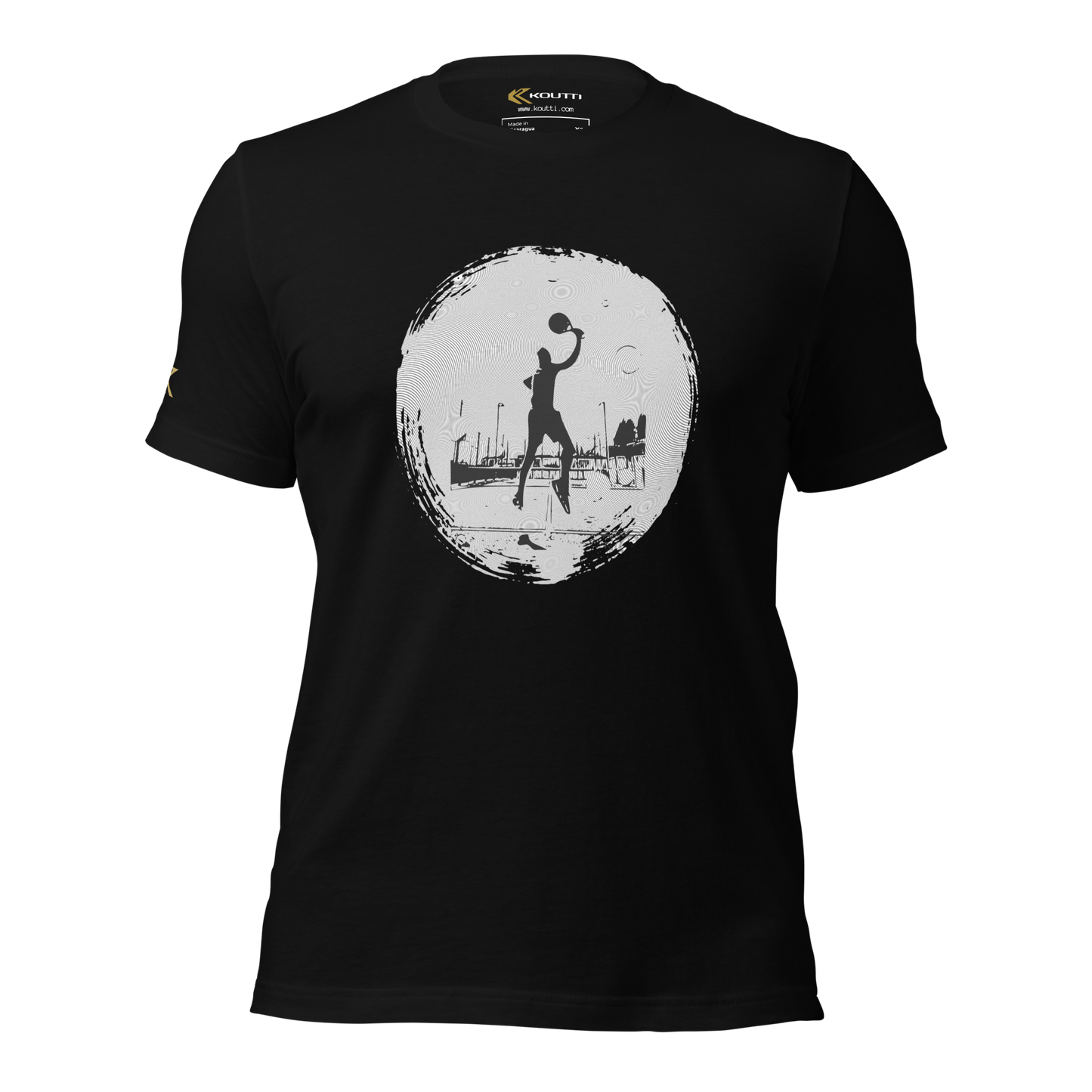 Koutti Unisex t-shirt Padel Circle one