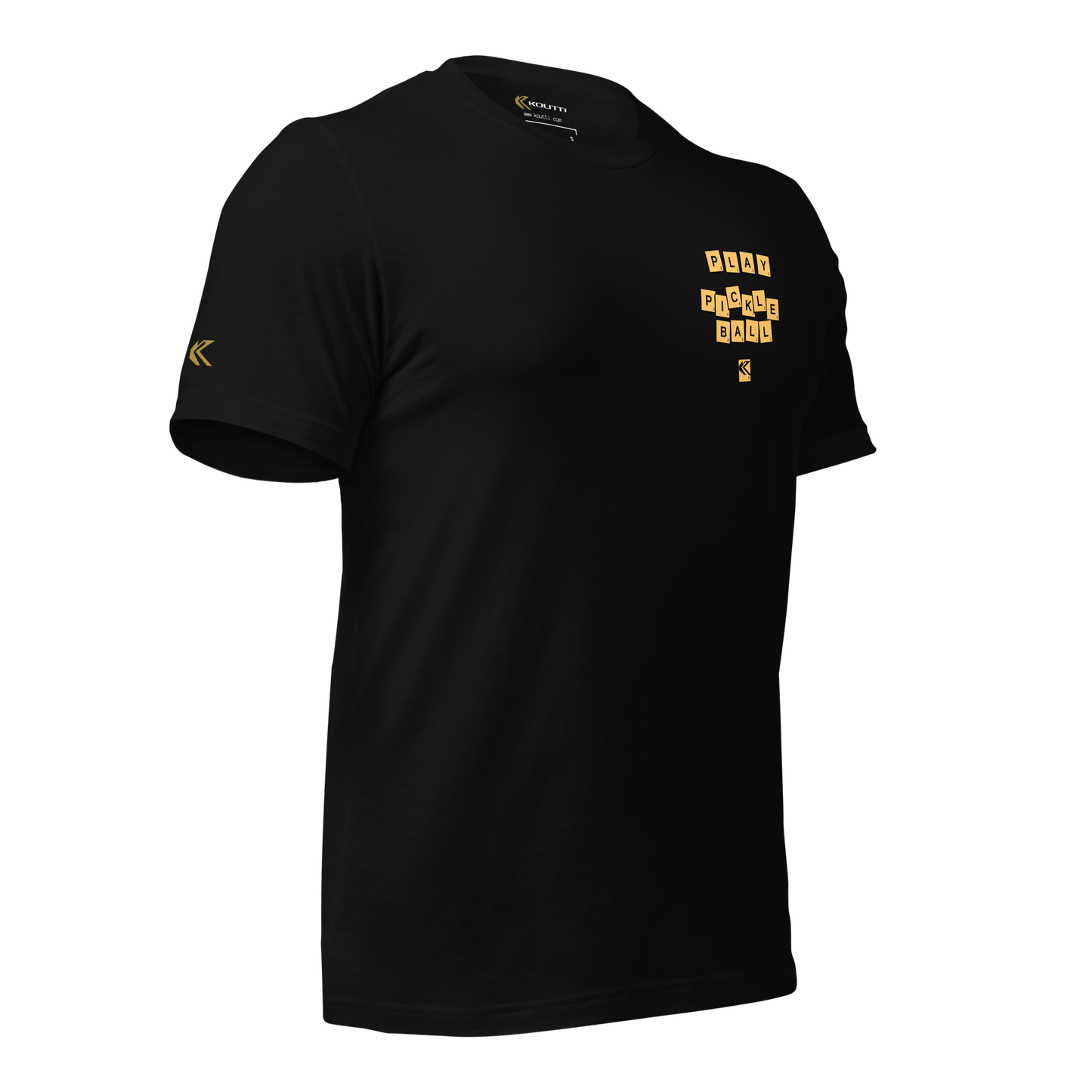 Koutti Unisex t-shirt Pickleball Rackets three