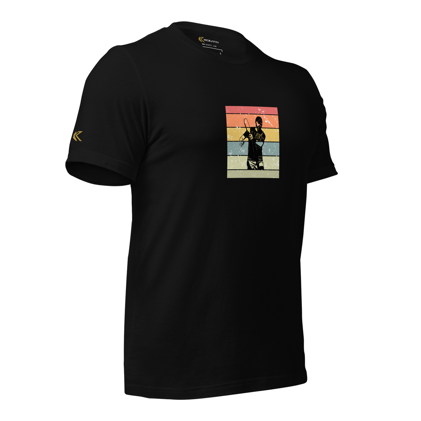 Koutti Unisex t-shirt Pickleball Rackets five