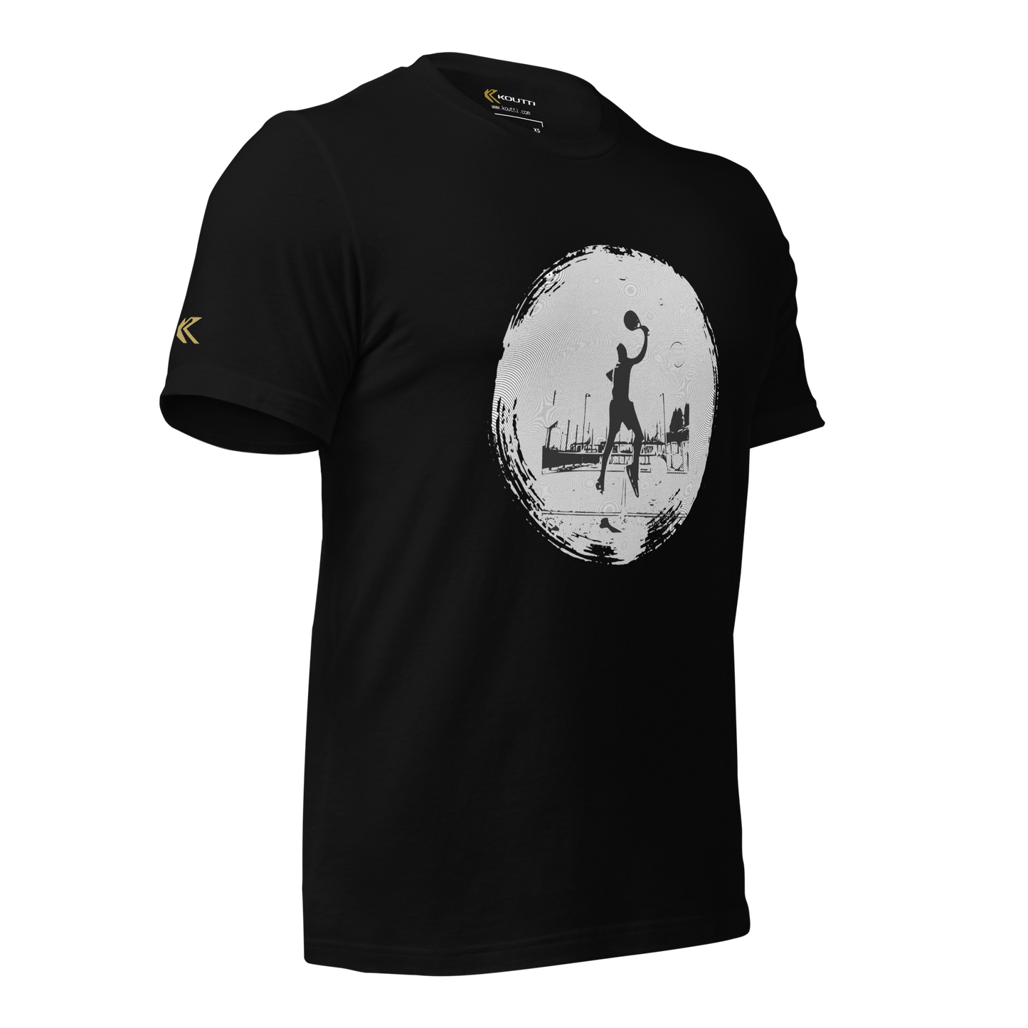 Koutti Unisex t-shirt Padel Circle one