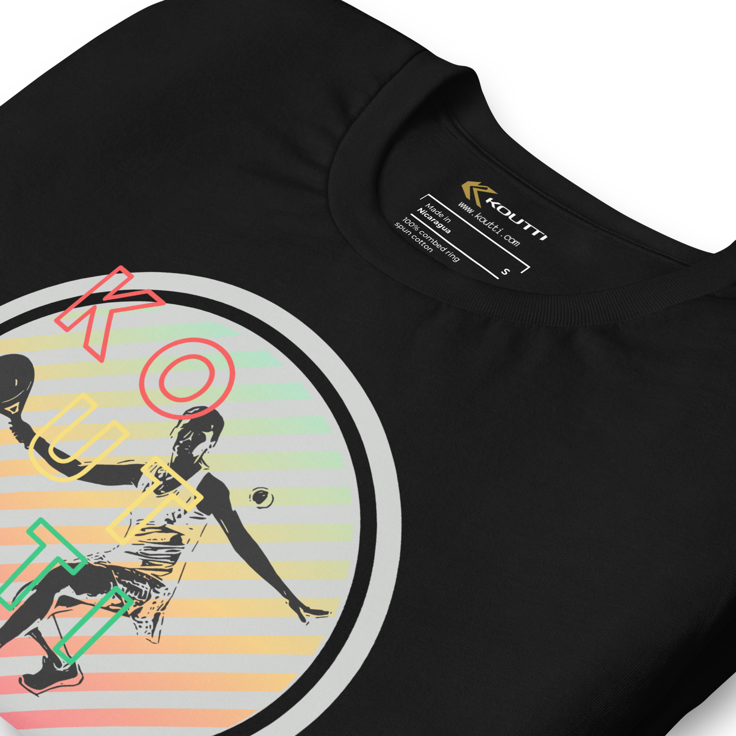 Koutti Unisex t-shirt Padel Circle six