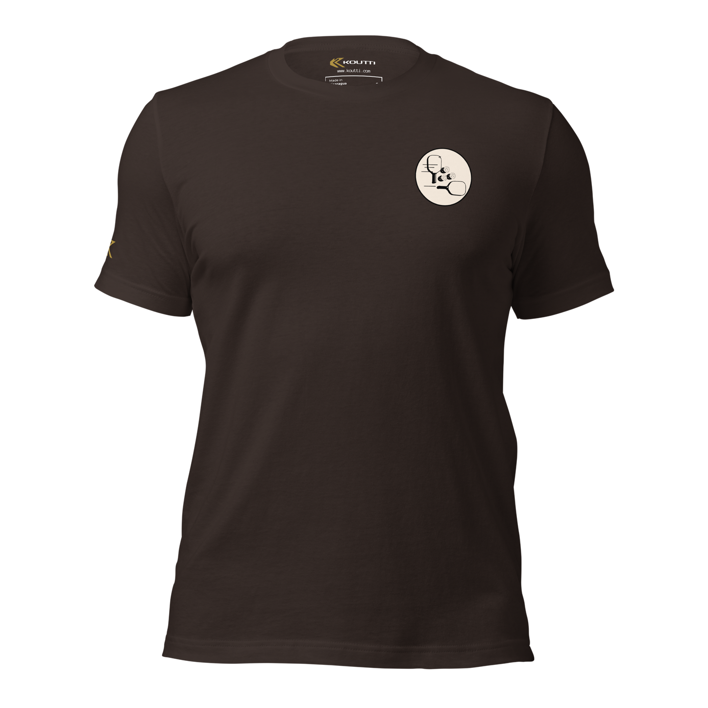 Koutti Unisex t-shirt Pickleball Rackets Two