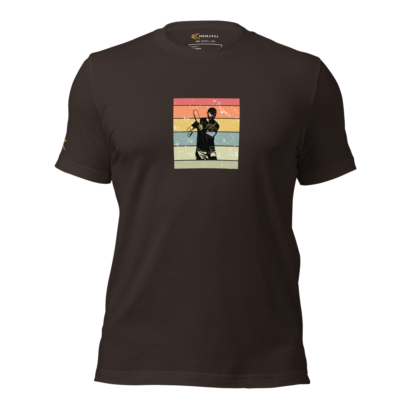 Koutti Unisex t-shirt Pickleball Rackets five