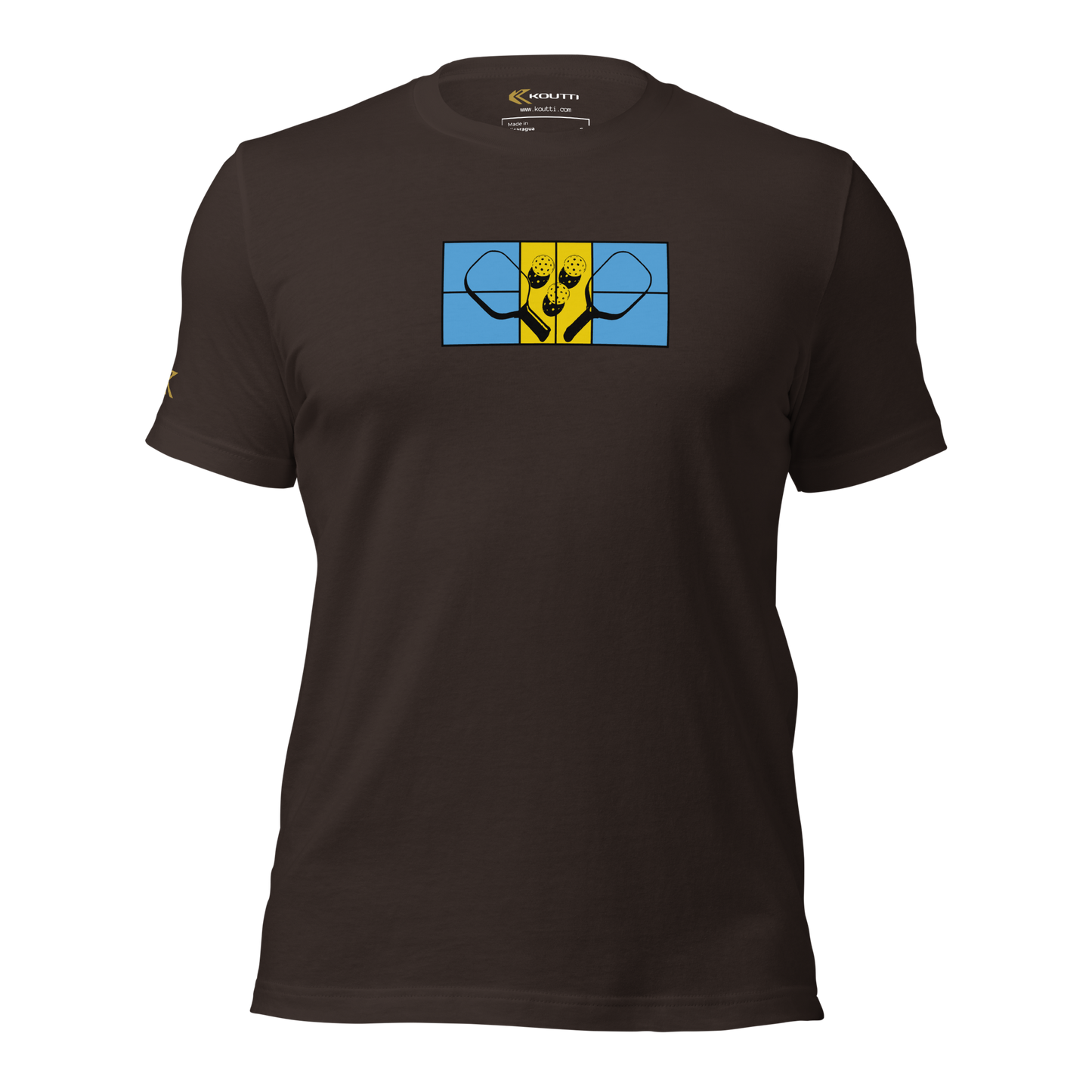 Koutti Unisex t-shirt Pickleball Rackets Nine