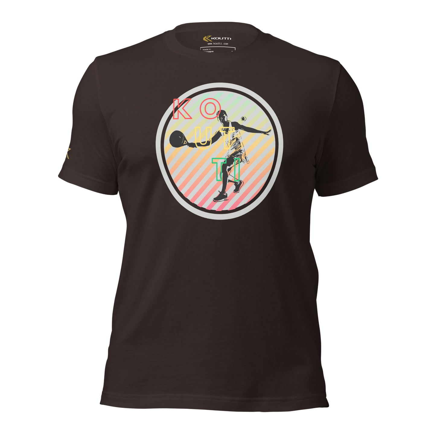 Koutti Unisex t-shirt Padel Circle six