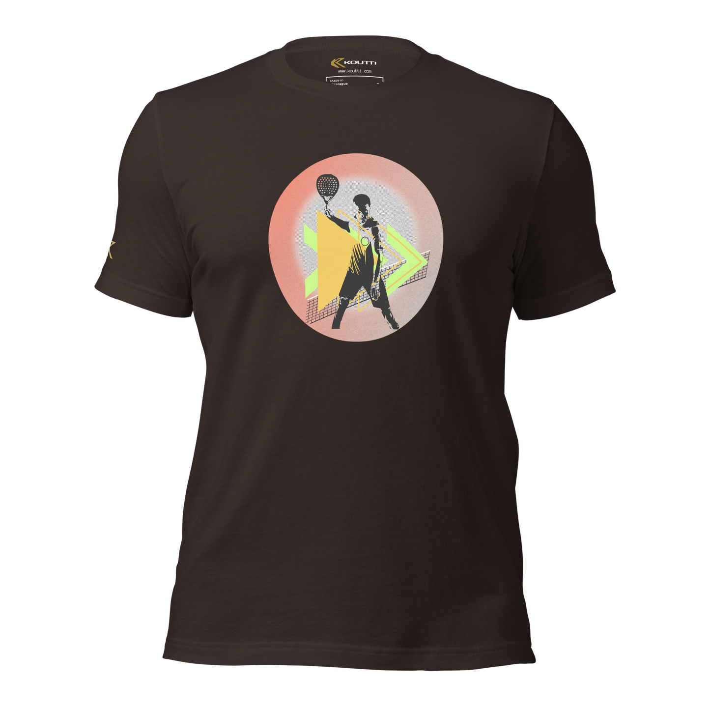 Koutti Unisex t-shirt Padel Circle five