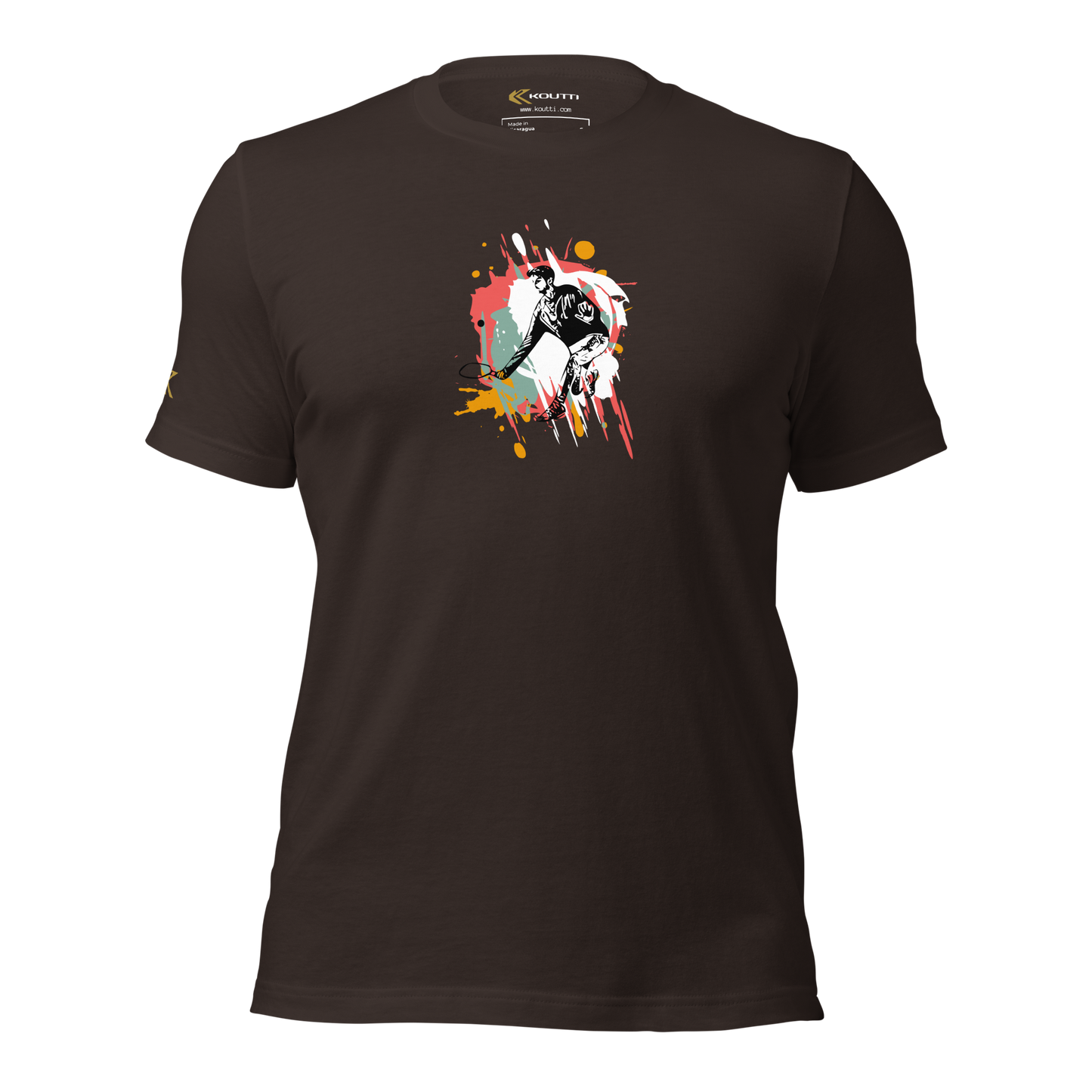 Koutti Unisex t-shirt Pickleball Rackets ten