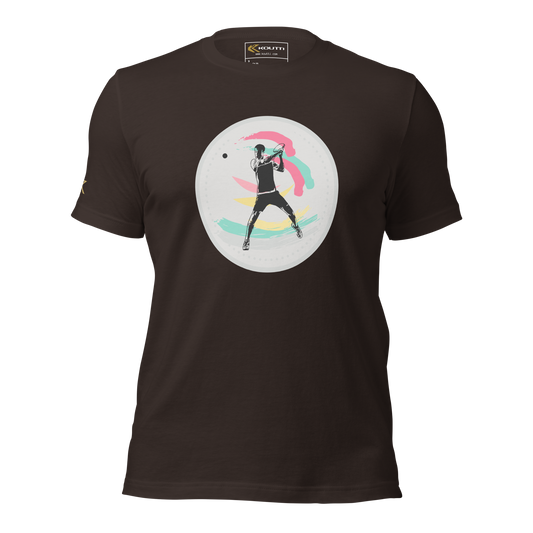 Koutti Unisex t-shirt Padel Circle three