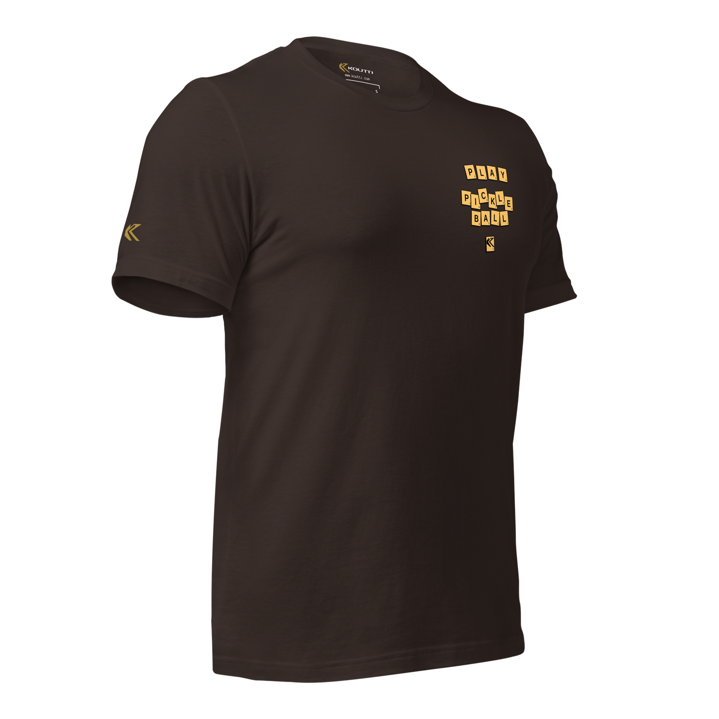 Koutti Unisex t-shirt Pickleball Rackets three