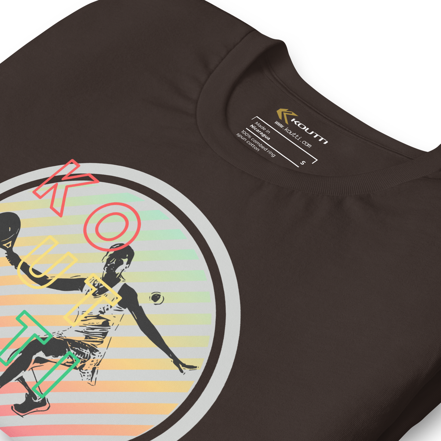 Koutti Unisex t-shirt Padel Circle six