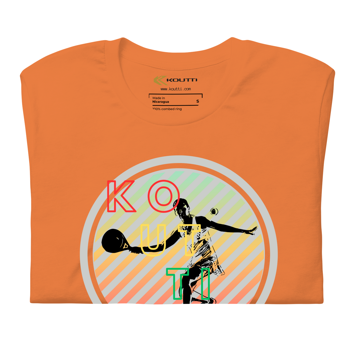 Koutti Unisex t-shirt Padel Circle six