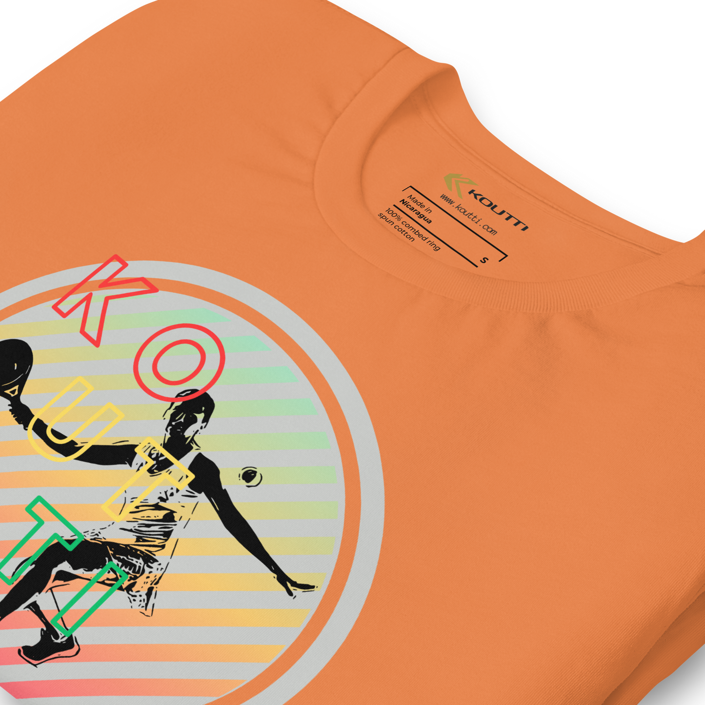 Koutti Unisex t-shirt Padel Circle six