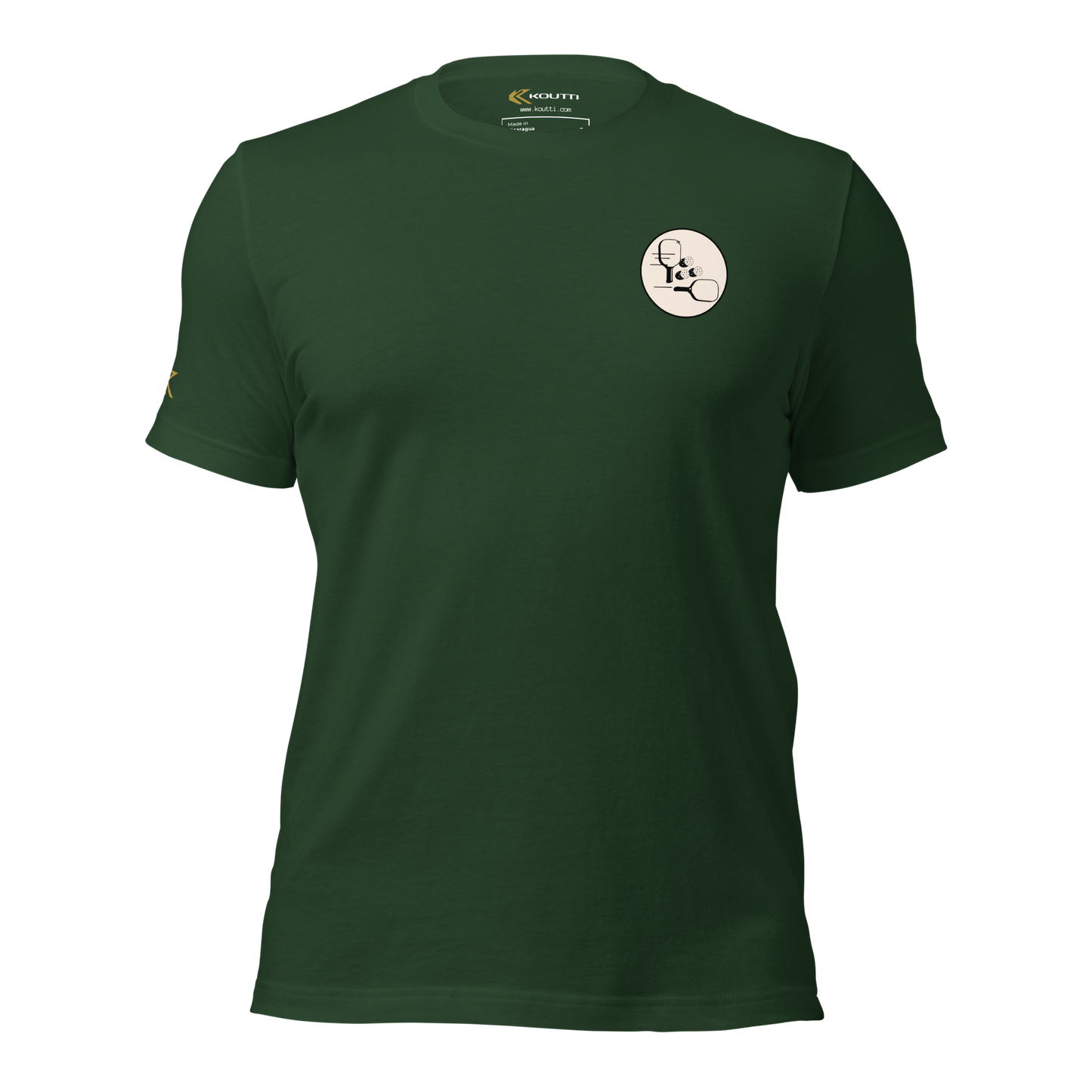 Koutti Unisex t-shirt Pickleball Rackets Two