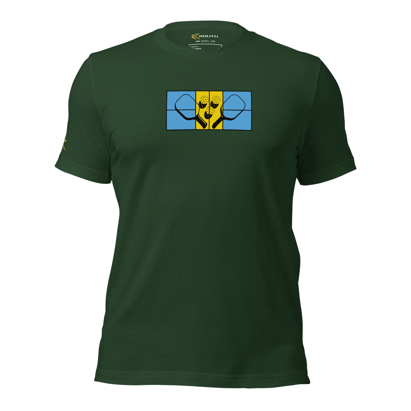 Koutti Unisex t-shirt Pickleball Rackets Nine