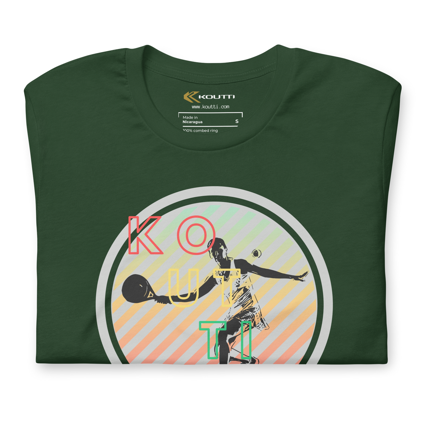 Koutti Unisex t-shirt Padel Circle six