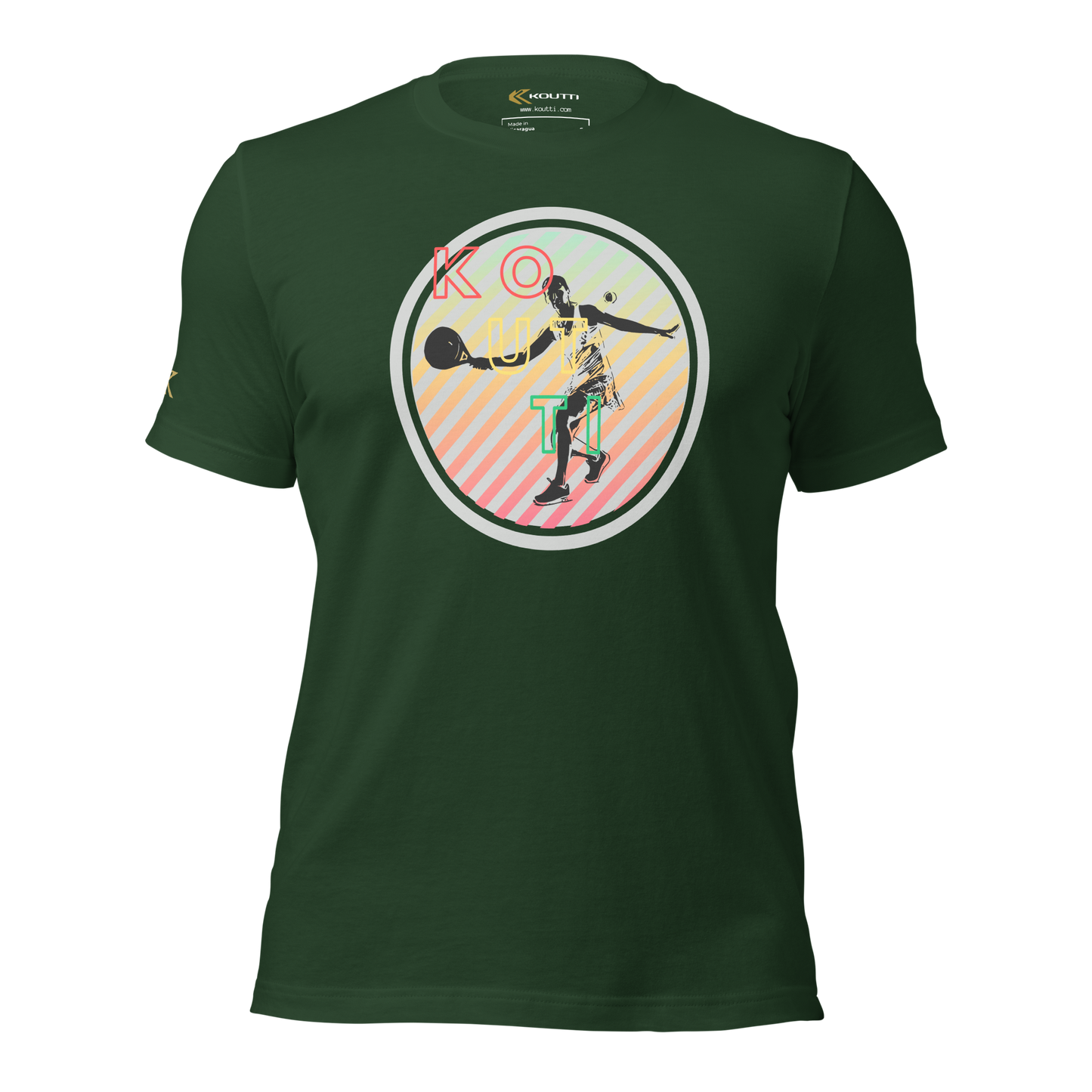 Koutti Unisex t-shirt Padel Circle six