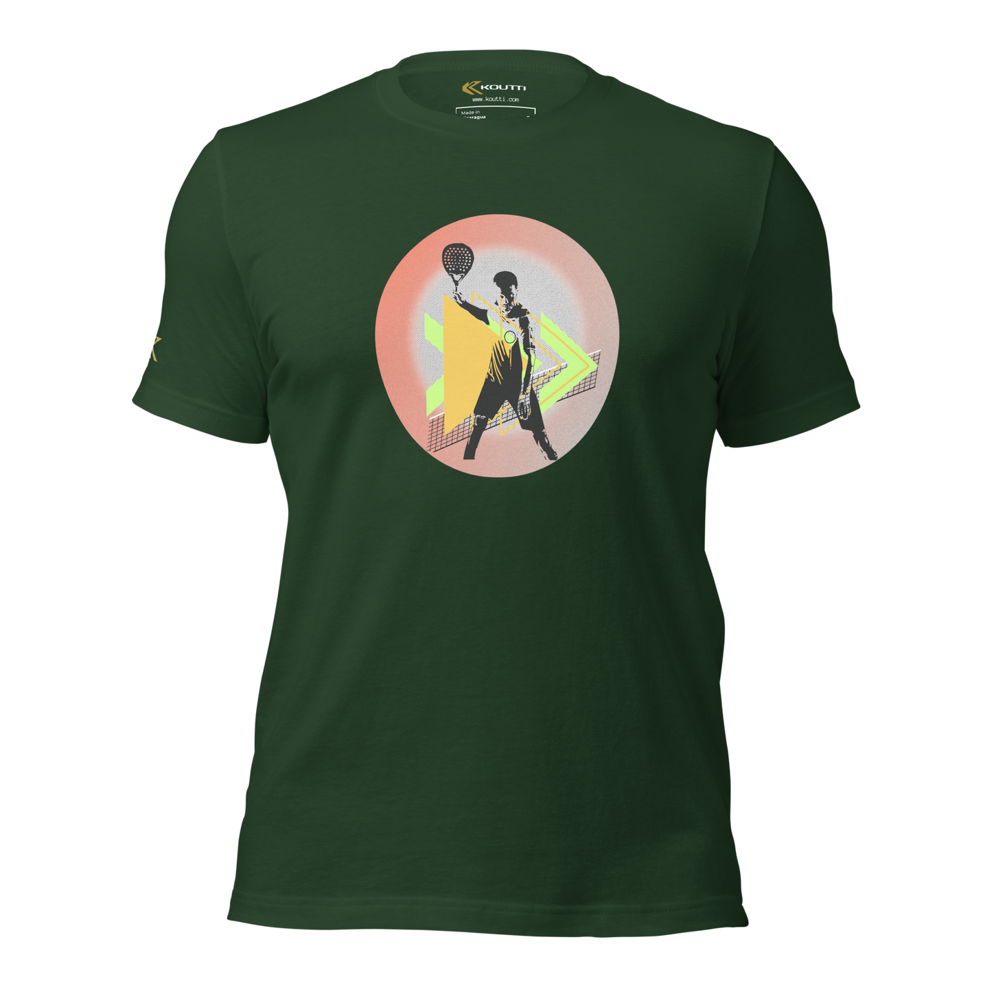 Koutti Unisex t-shirt Padel Circle five