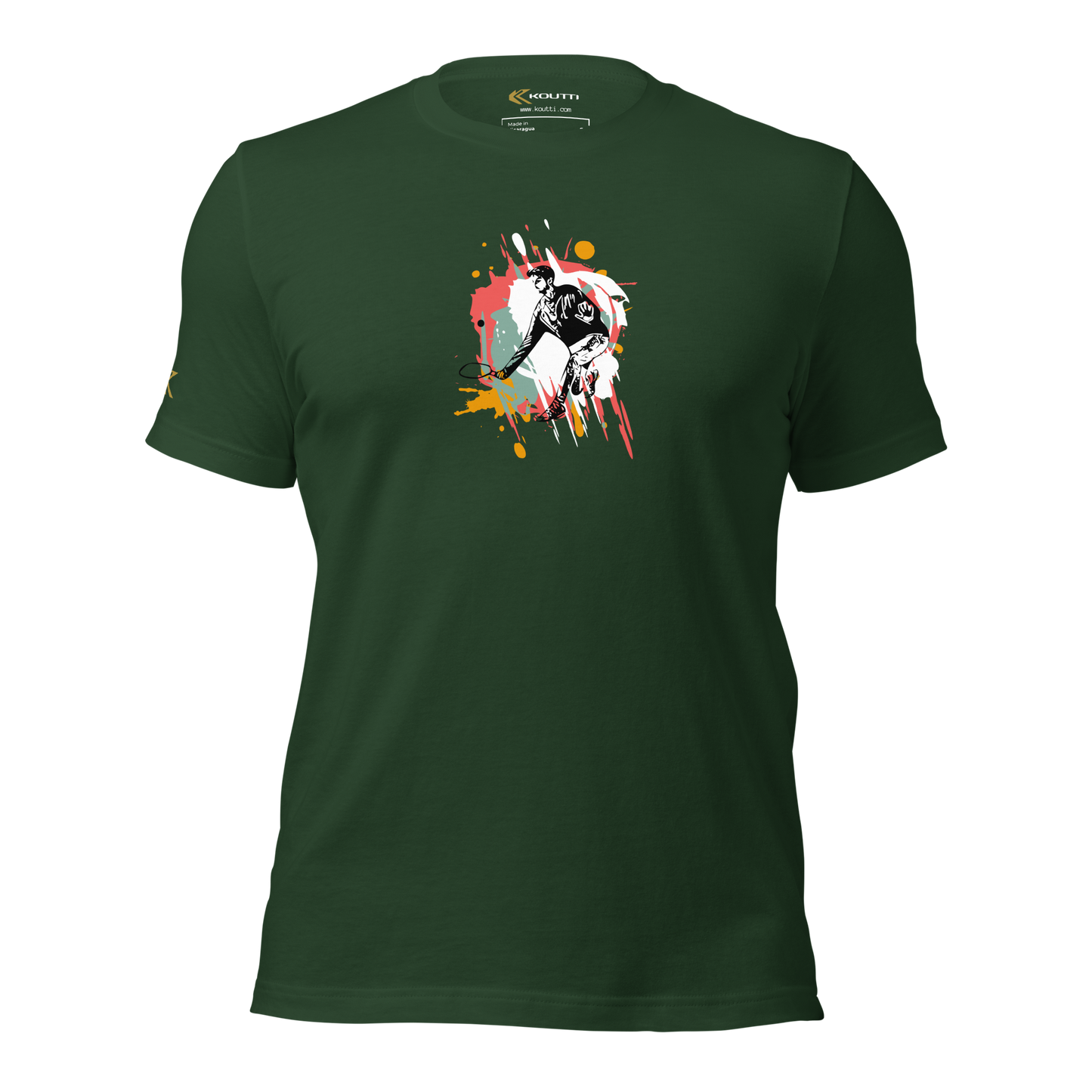 Koutti Unisex t-shirt Pickleball Rackets ten